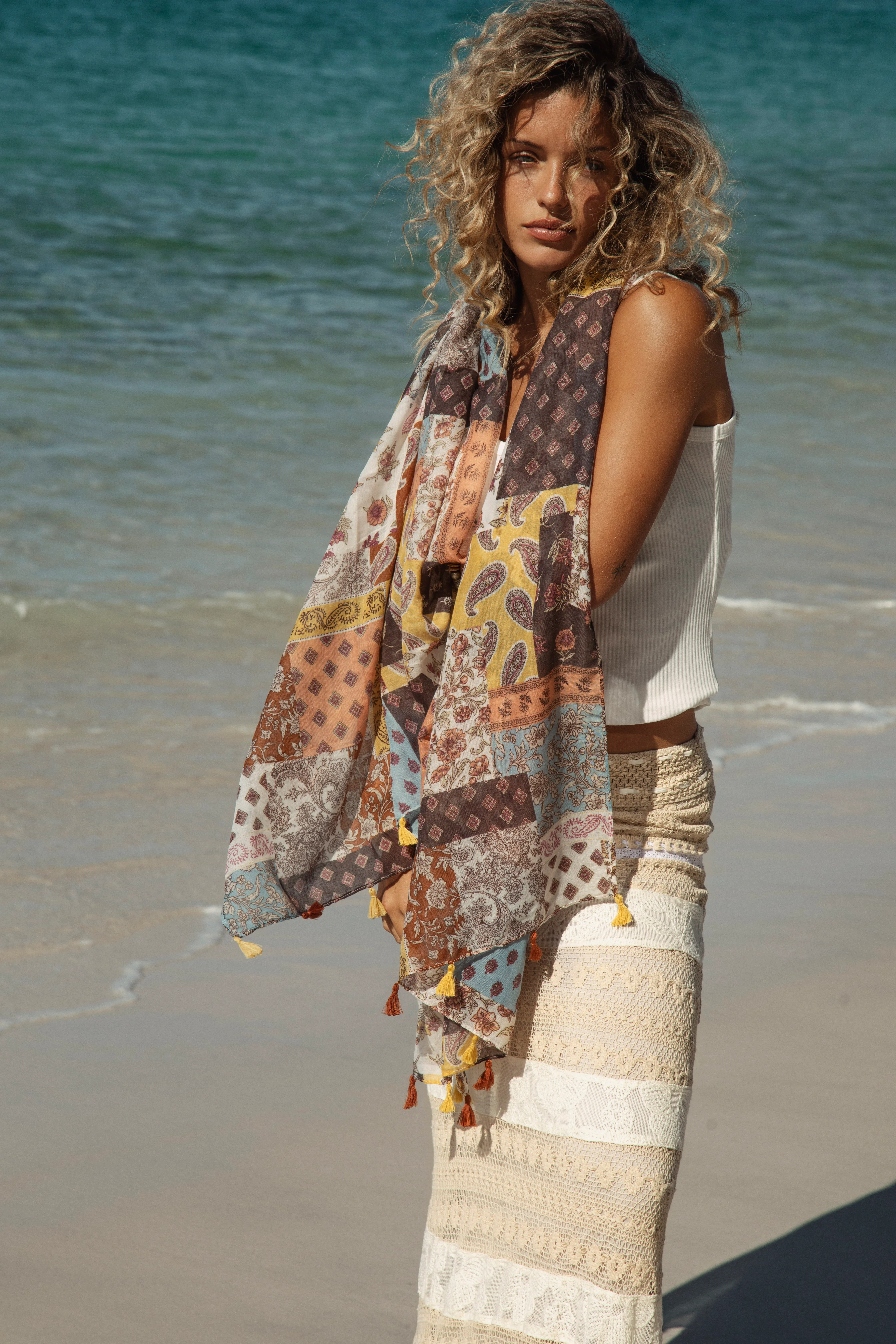 Amara Scarf - Patchwork