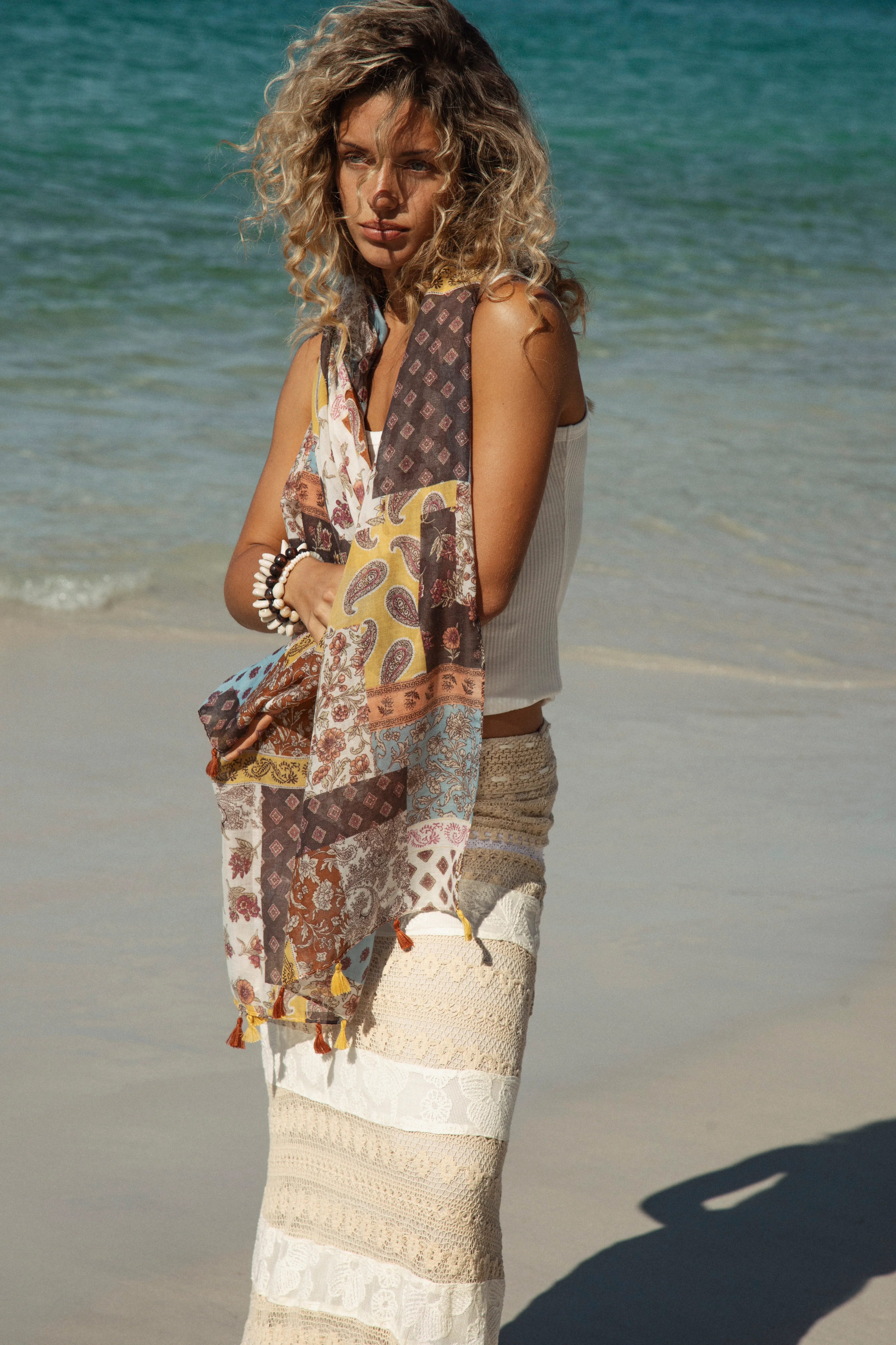 Amara Scarf - Patchwork - Image 3