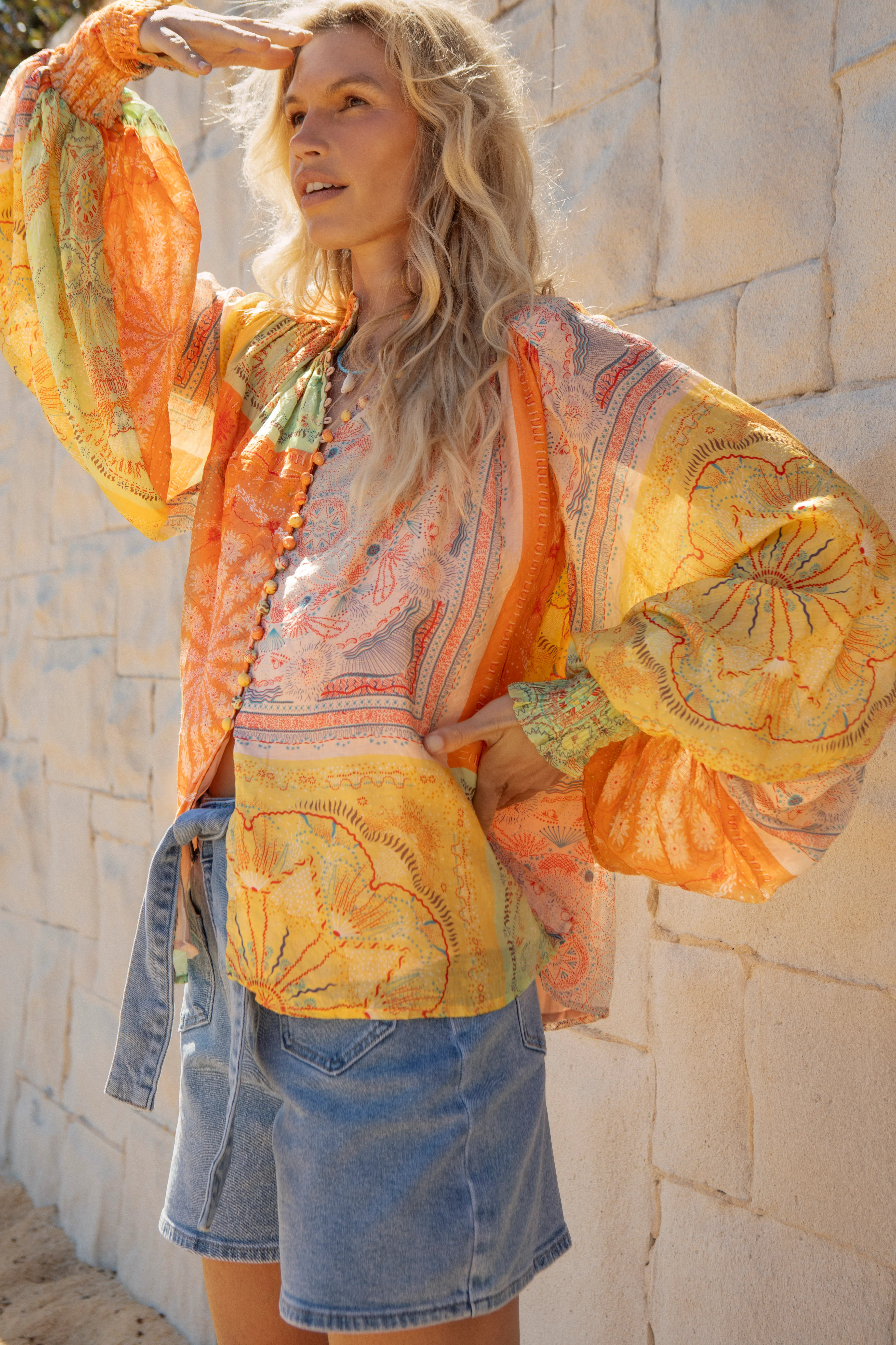 Aurora Blouse - Marrakesh