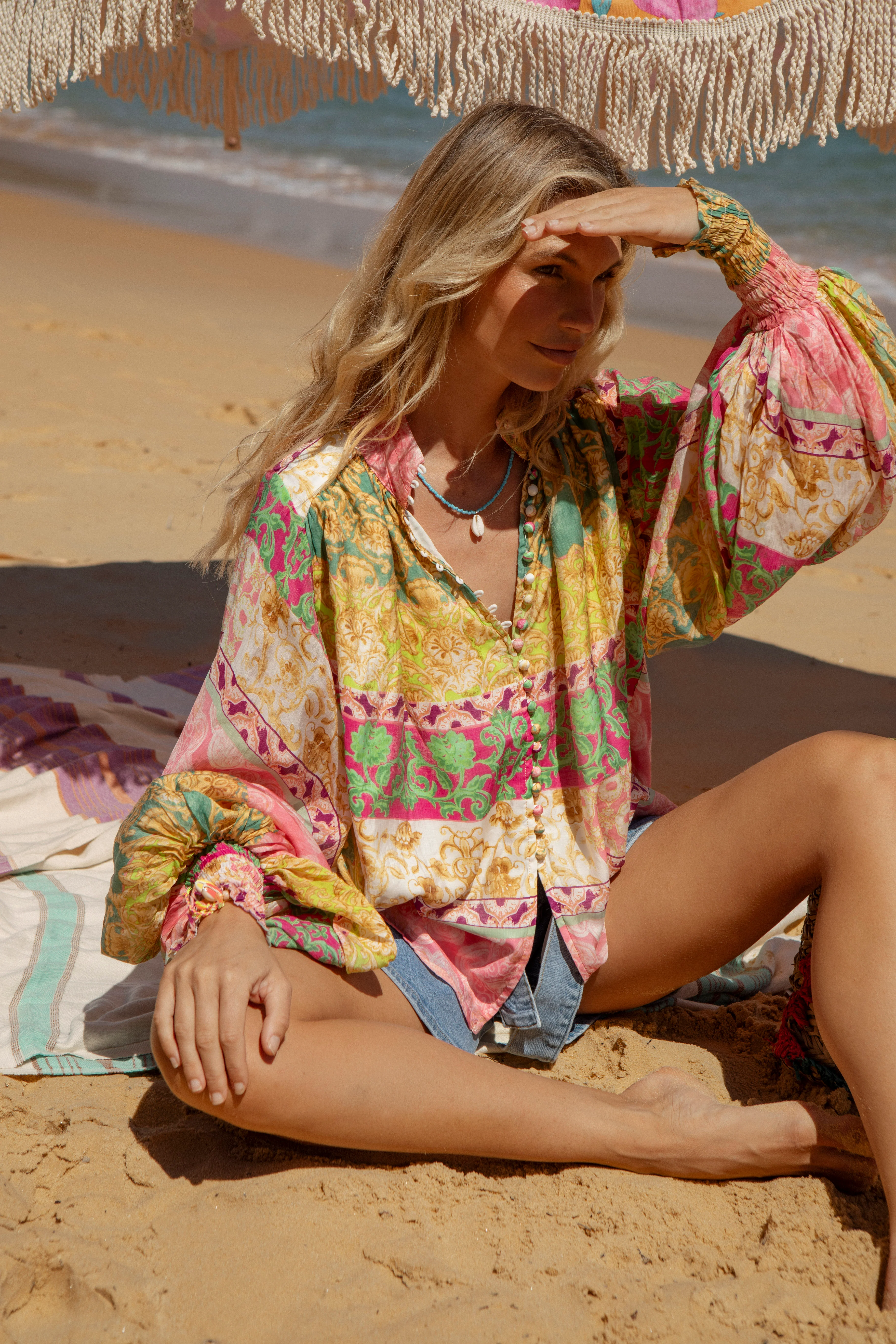 Aurora Blouse - Limoncello - Image 3