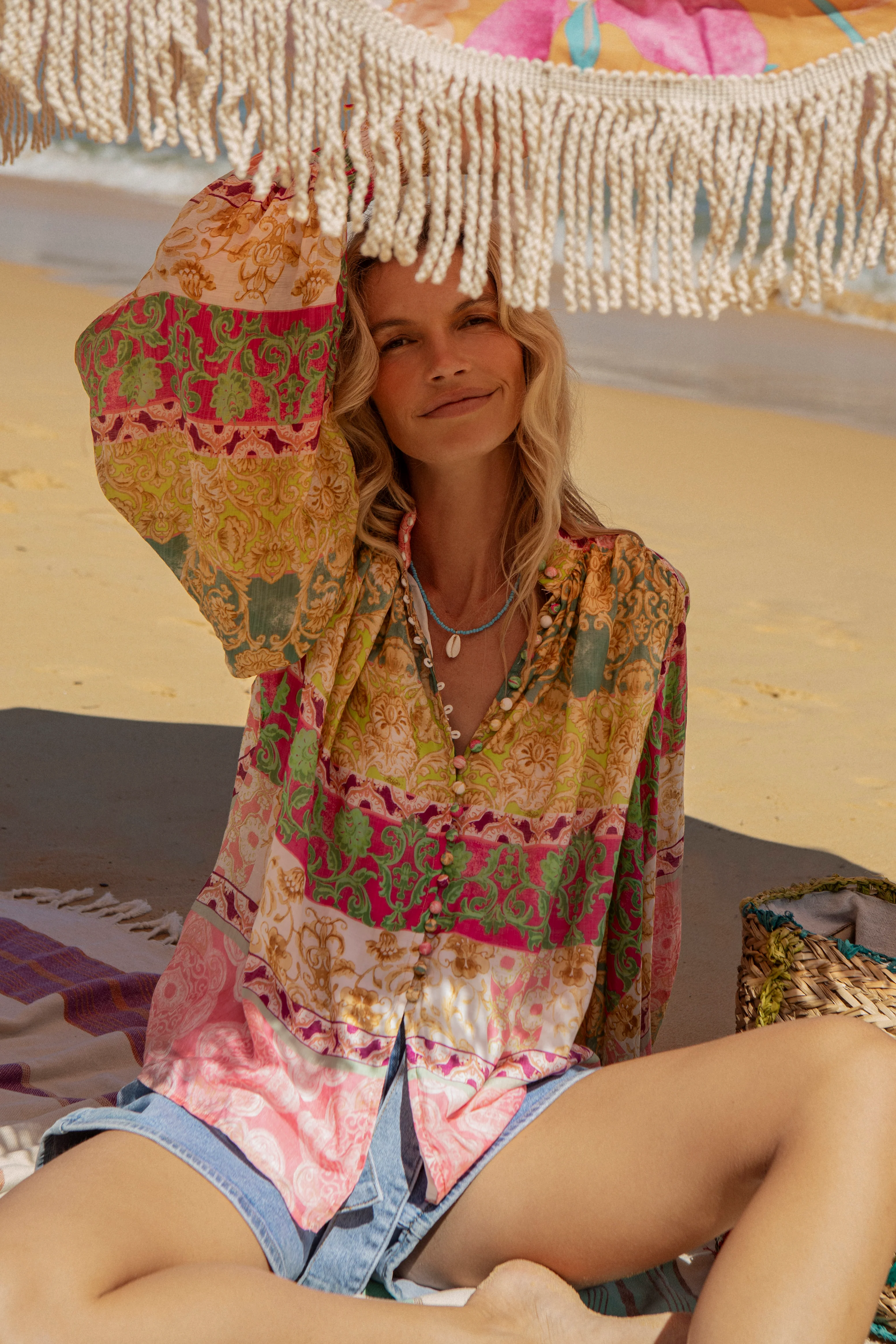 Aurora Blouse - Limoncello - Image 8