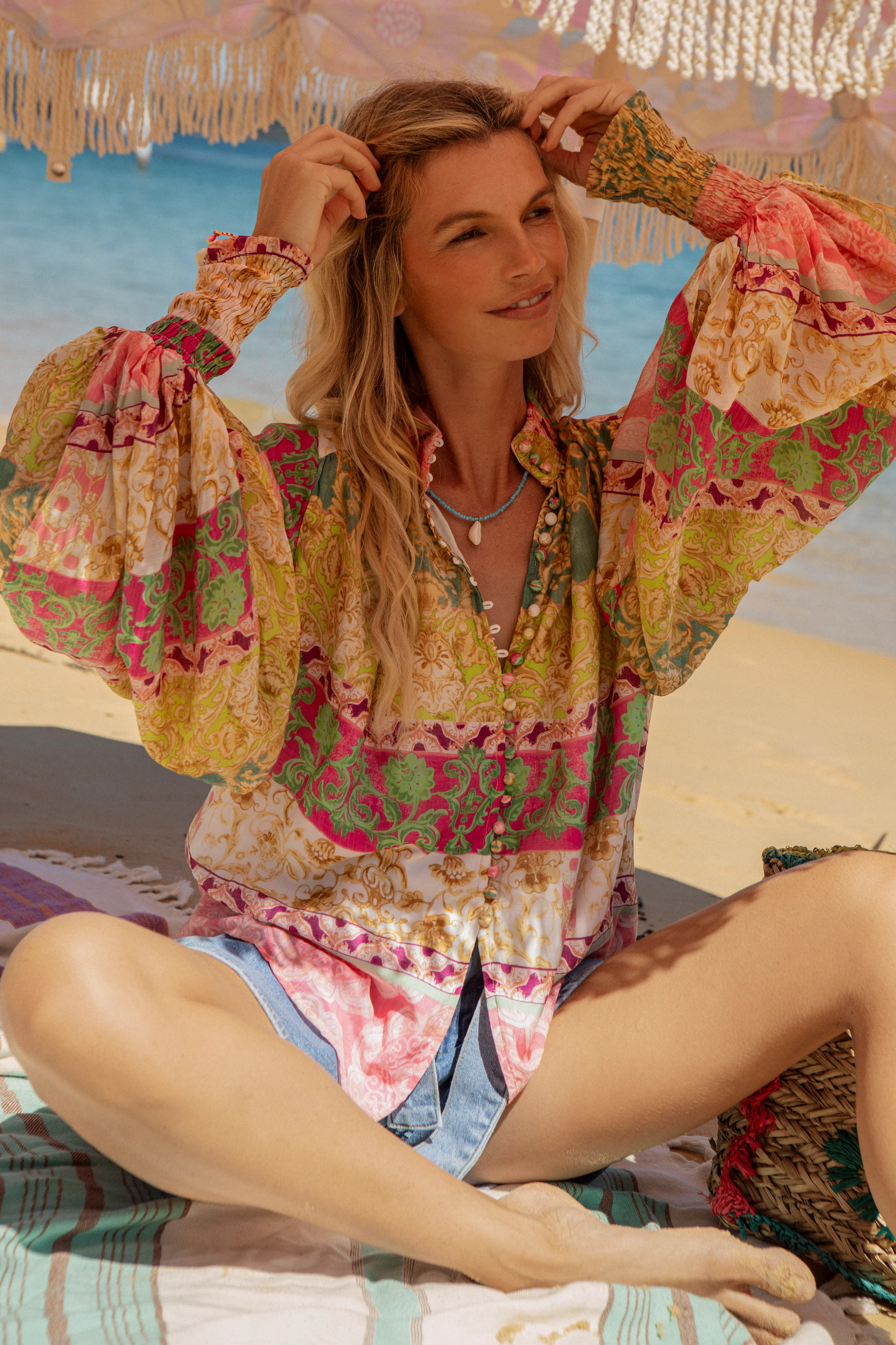 Aurora Blouse - Limoncello - Image 9