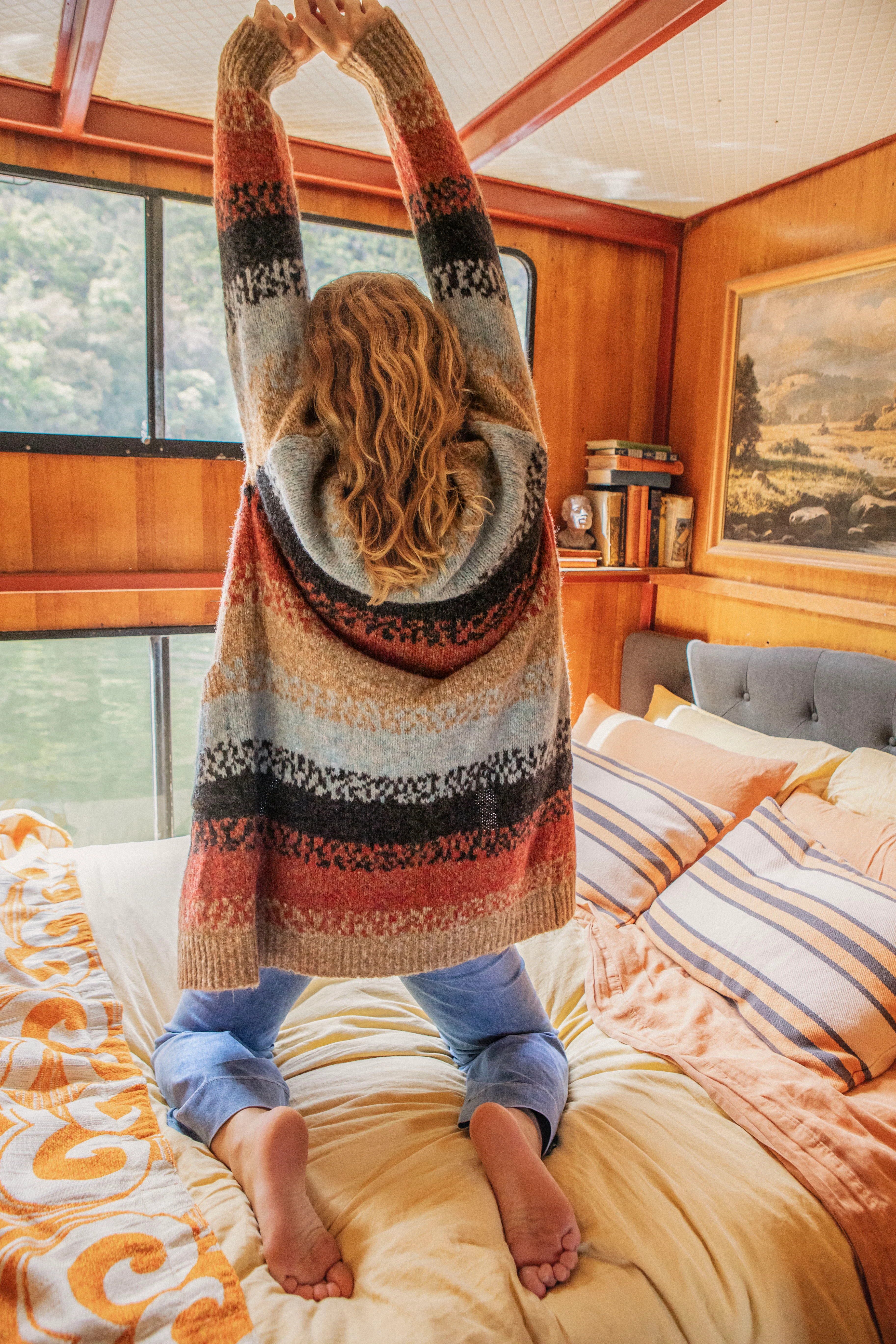 Autumn Skies Cardigan - Image 7