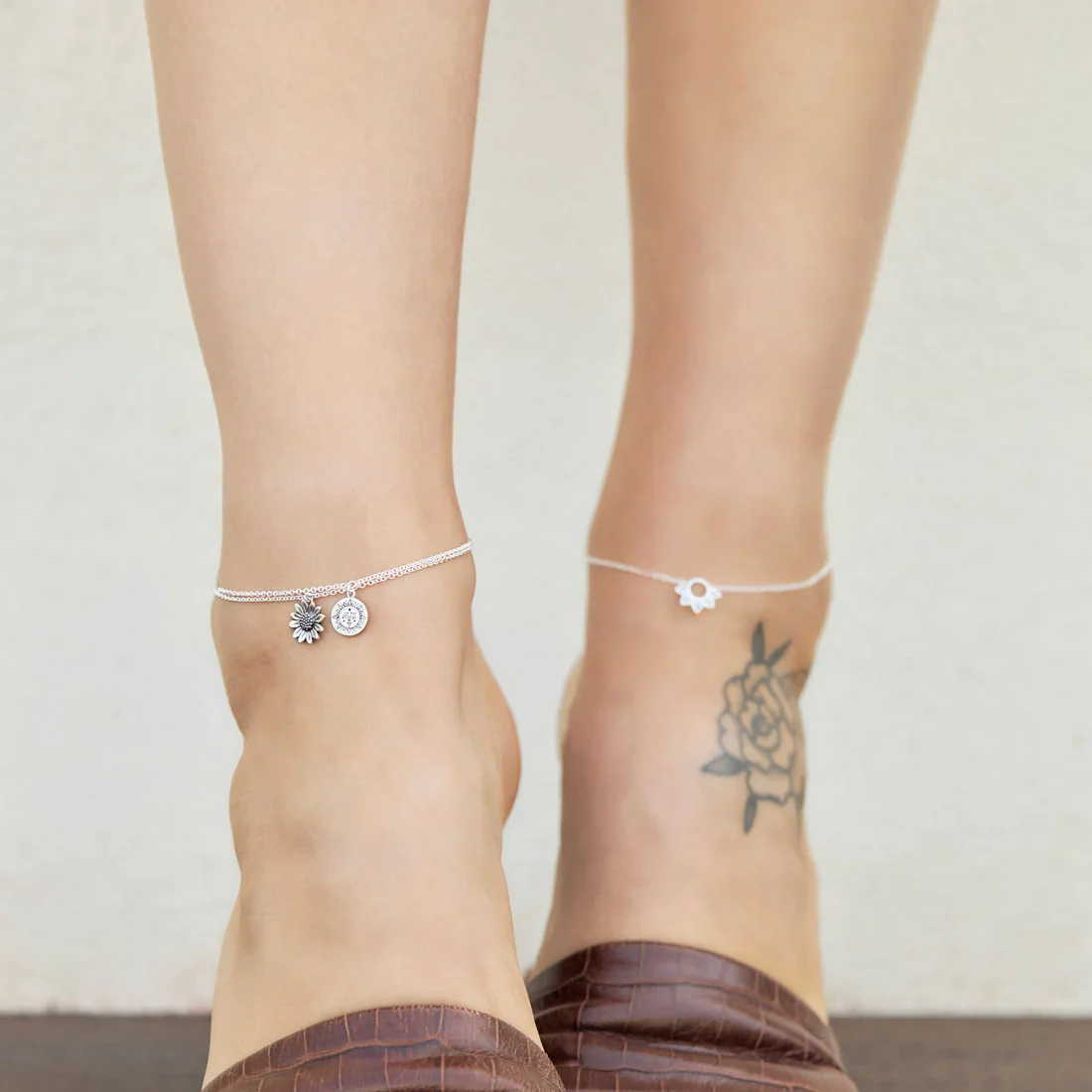 Blosoming Sunflower Anklet - Image 2