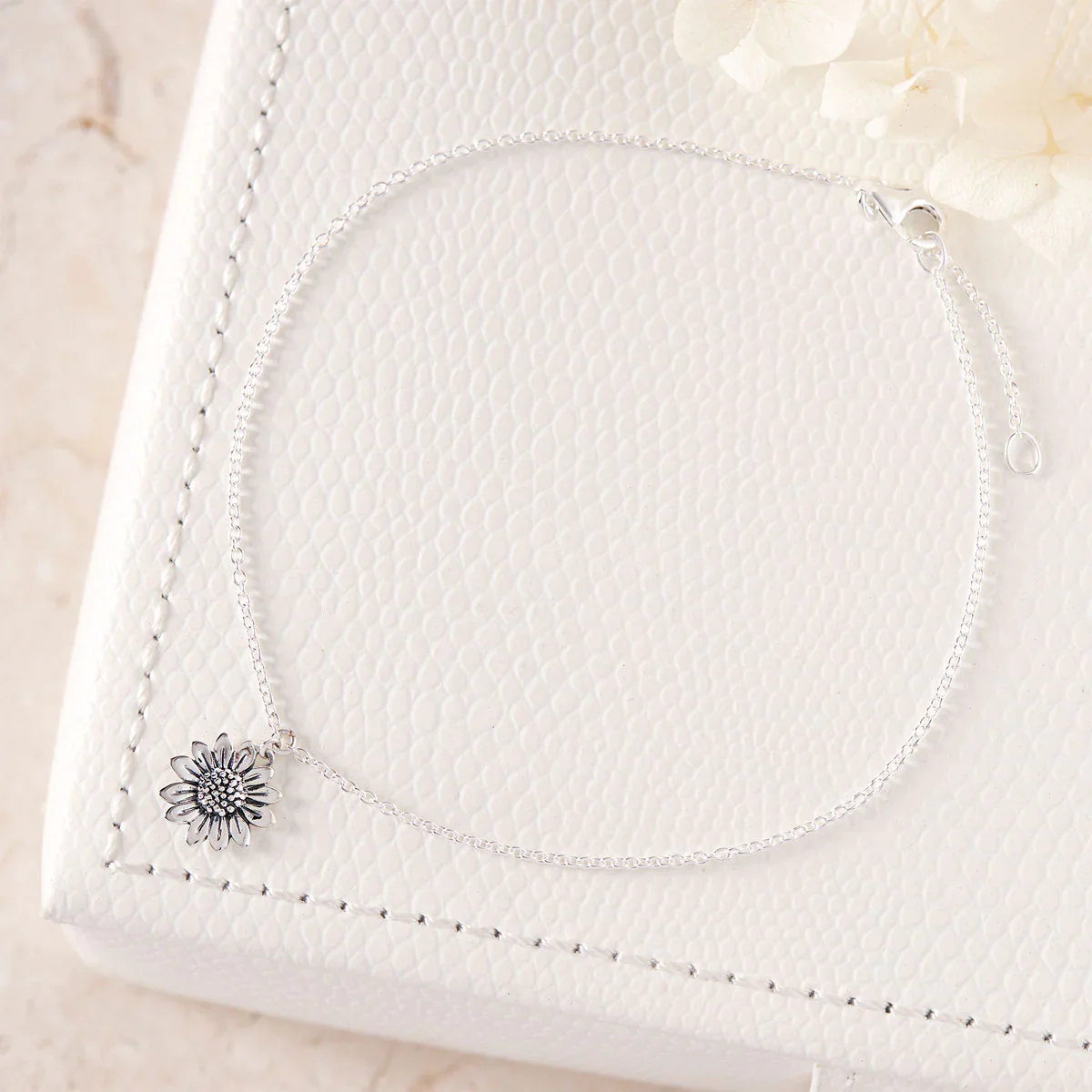 Blosoming Sunflower Anklet - Image 3
