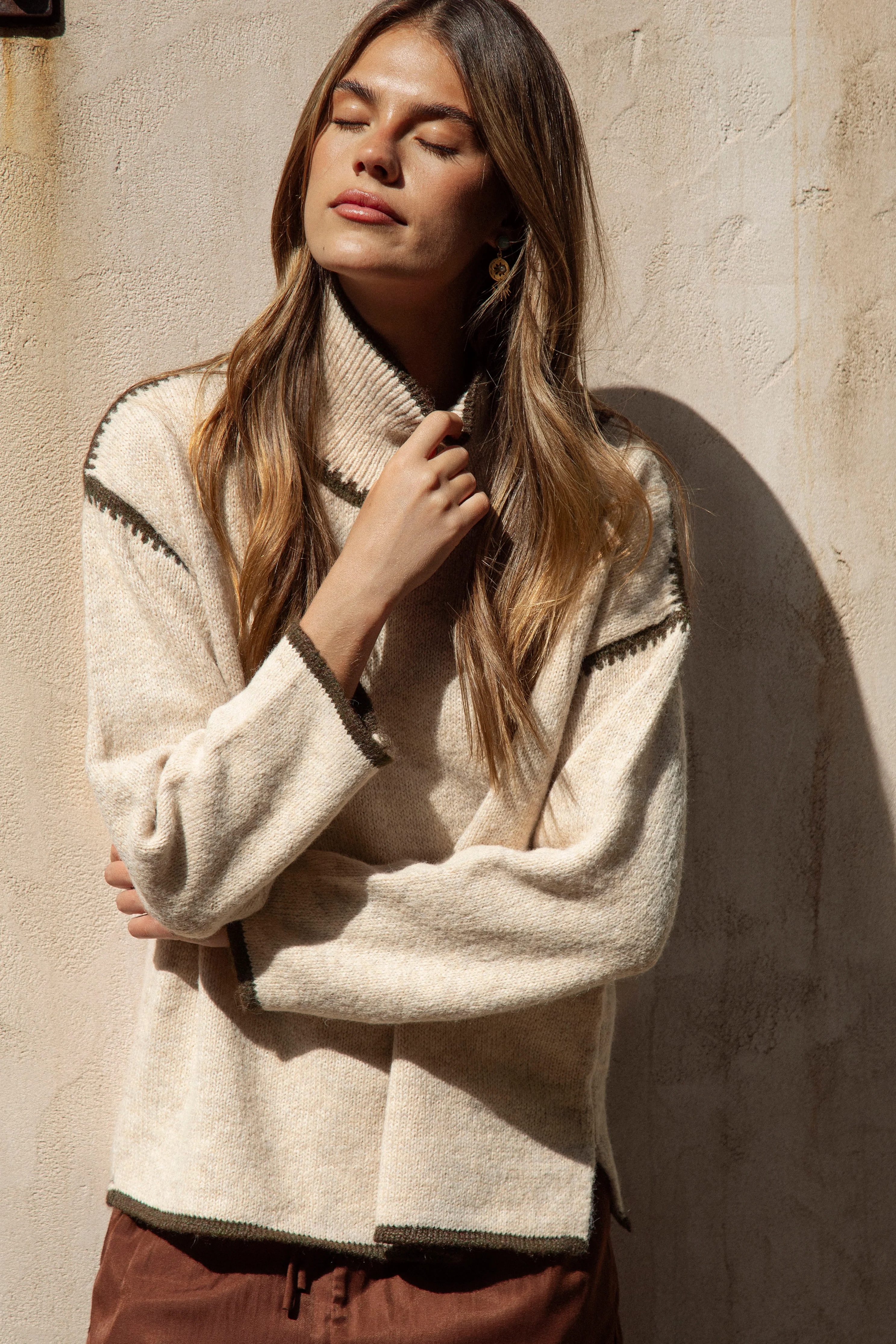 Byron Knit - Olive - Image 2