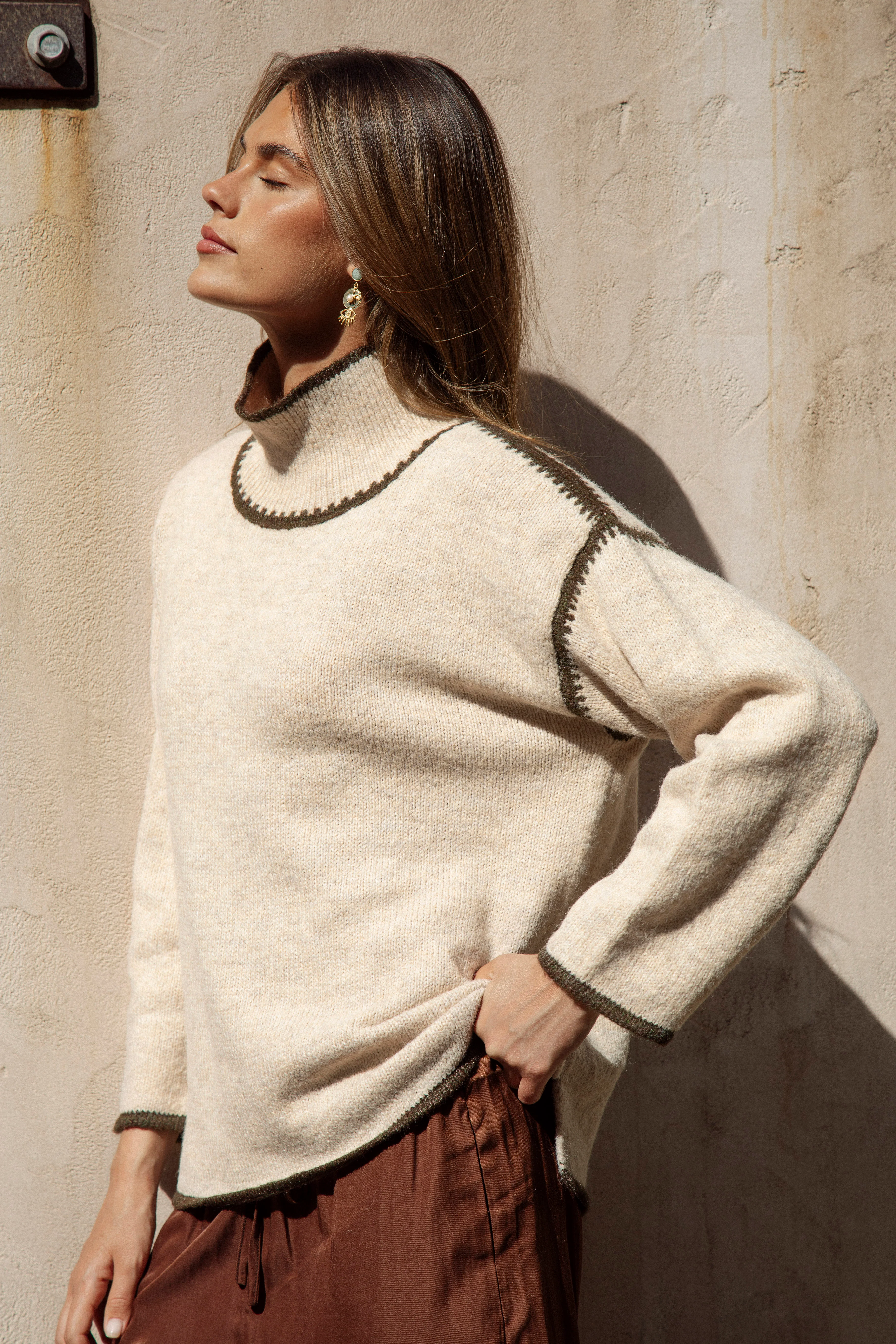 Byron Knit - Olive - Image 3