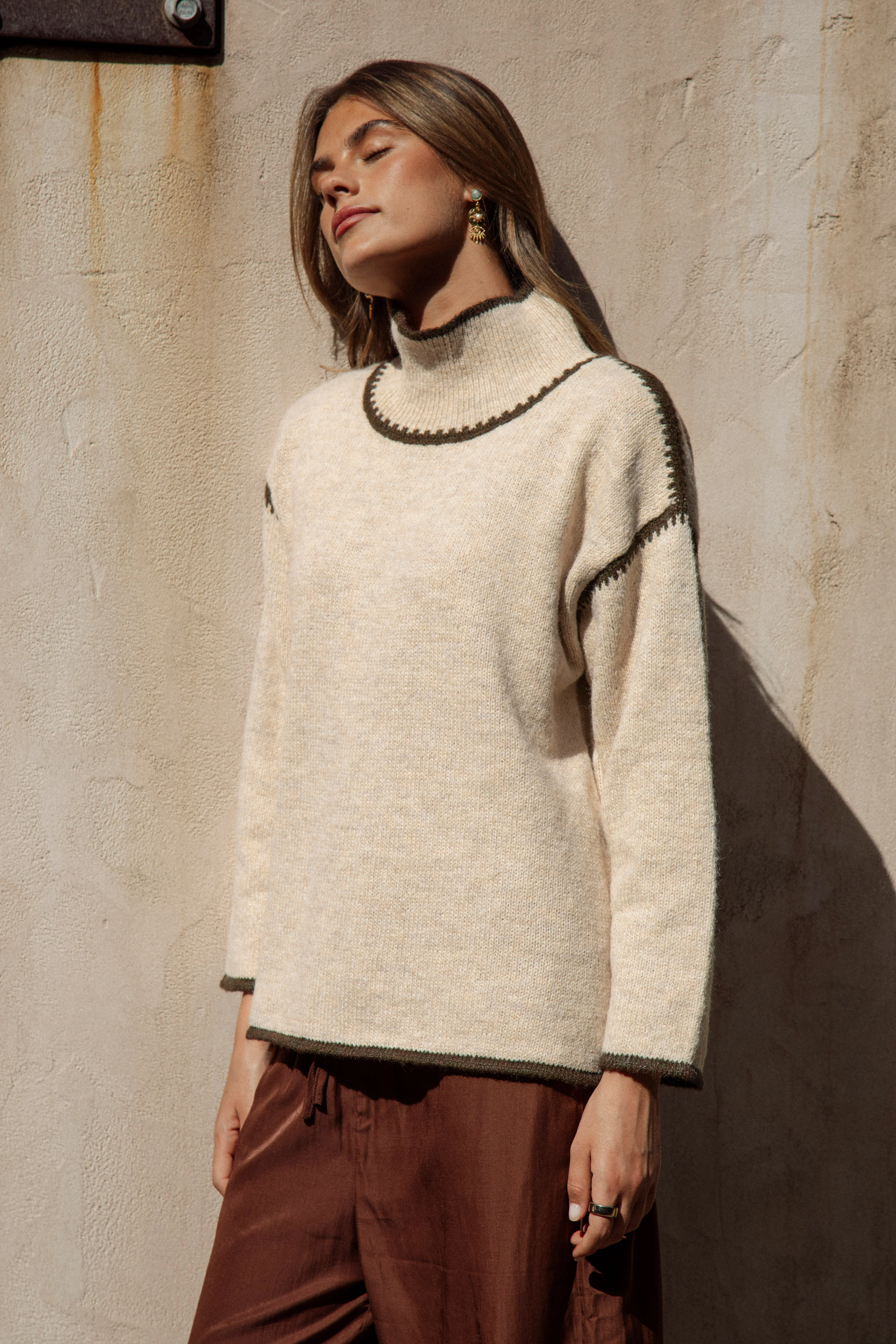 Byron Knit - Olive - Image 4