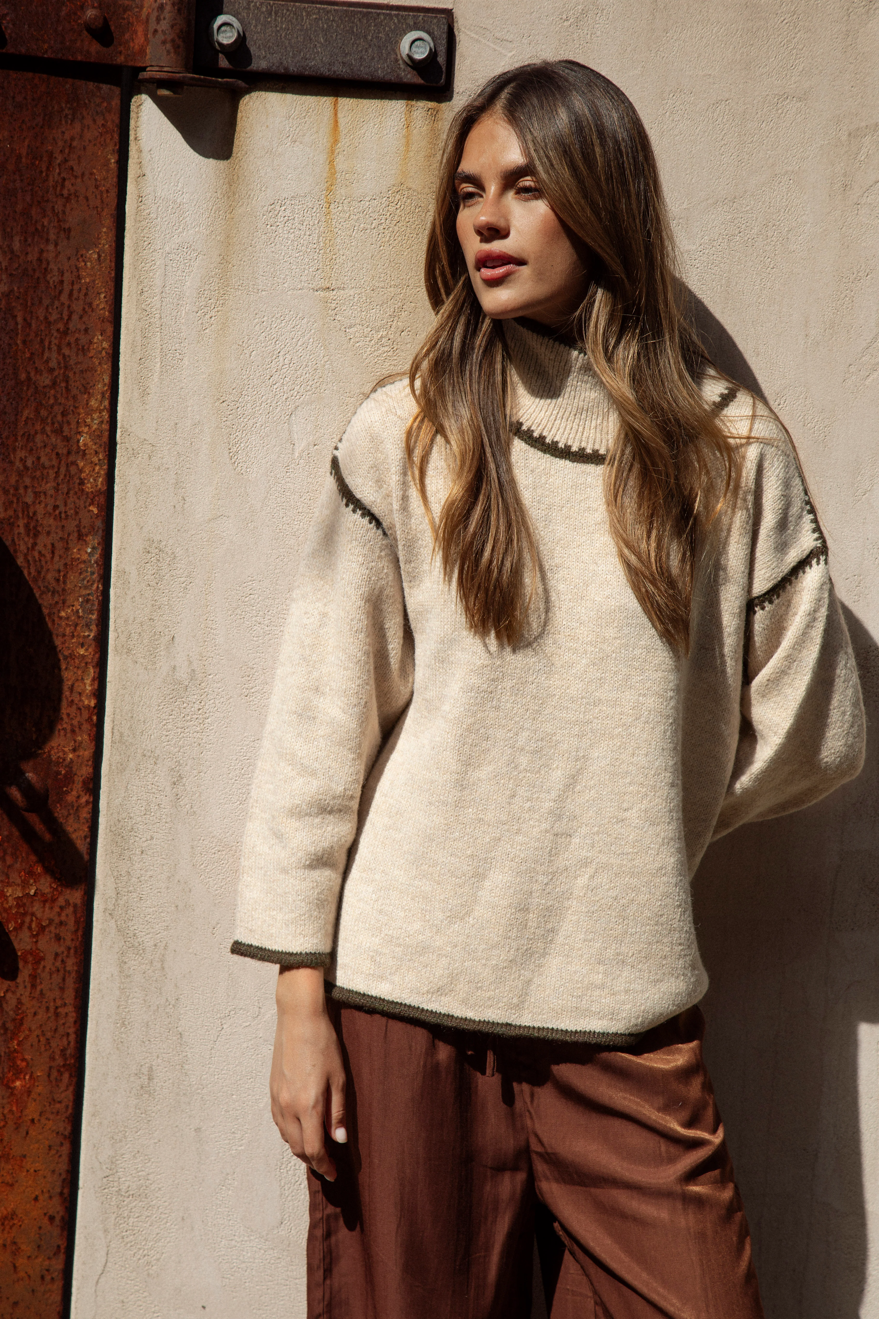 Byron Knit - Olive - Image 5
