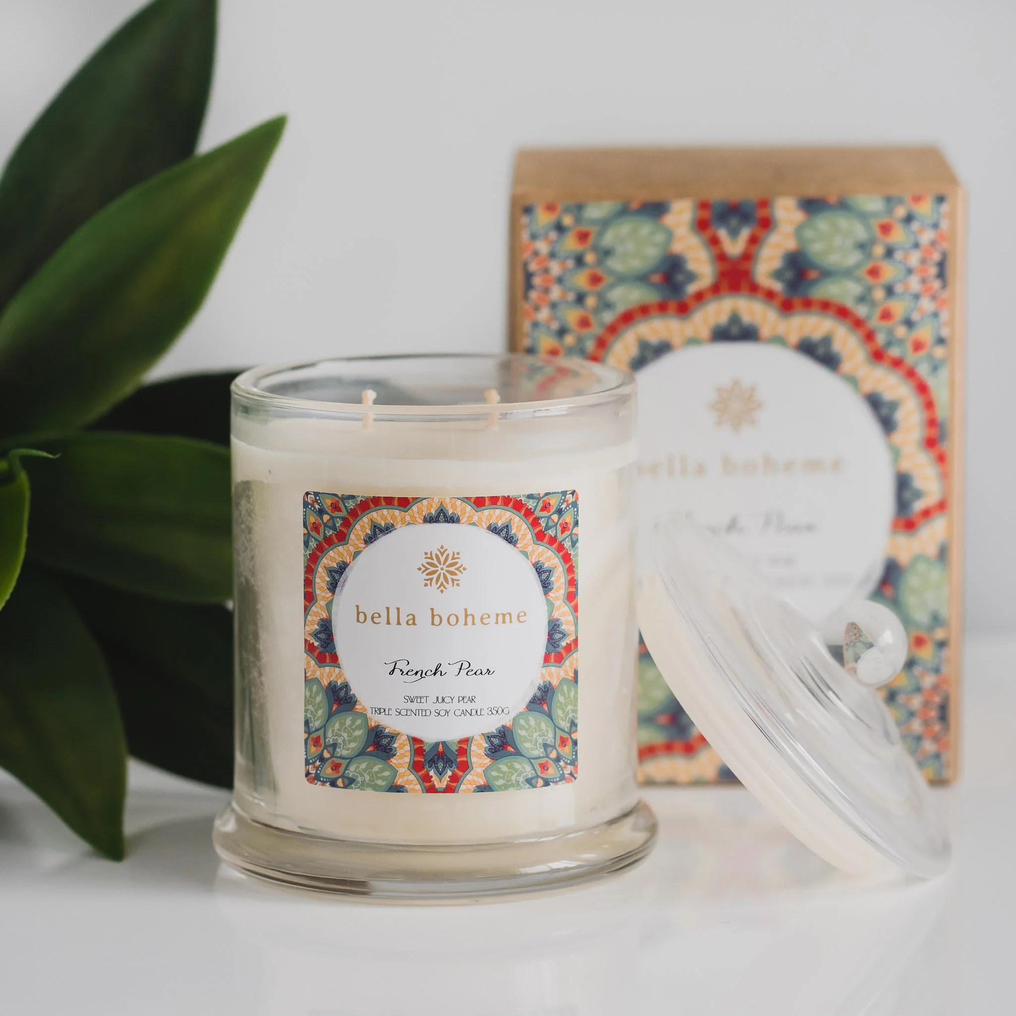 Bella Boheme Candle - French Pear - Image 3
