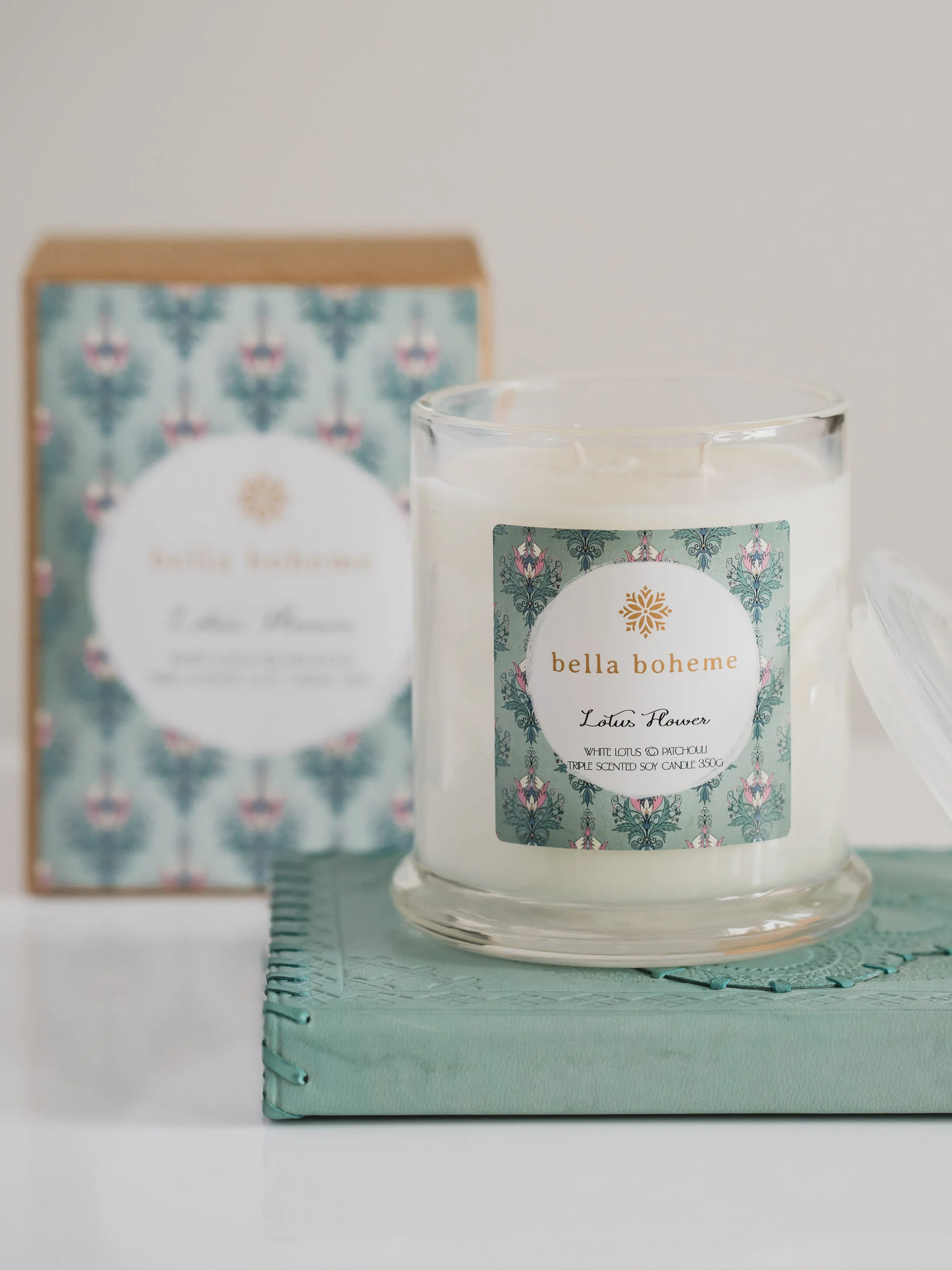 Bella Boheme Candle - Lotus Flower - Image 3