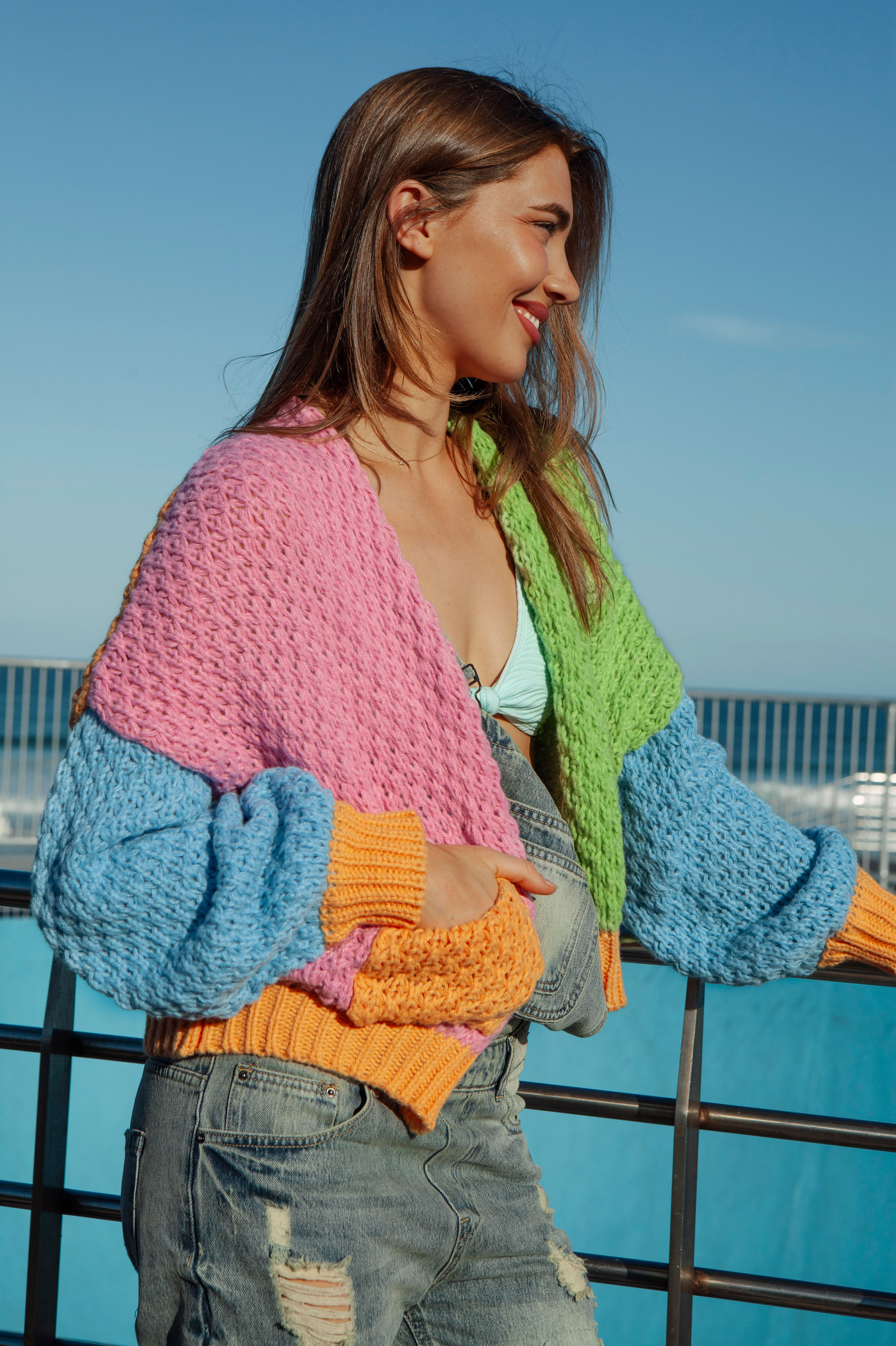 Carnival Rainbow Cardi - Image 5