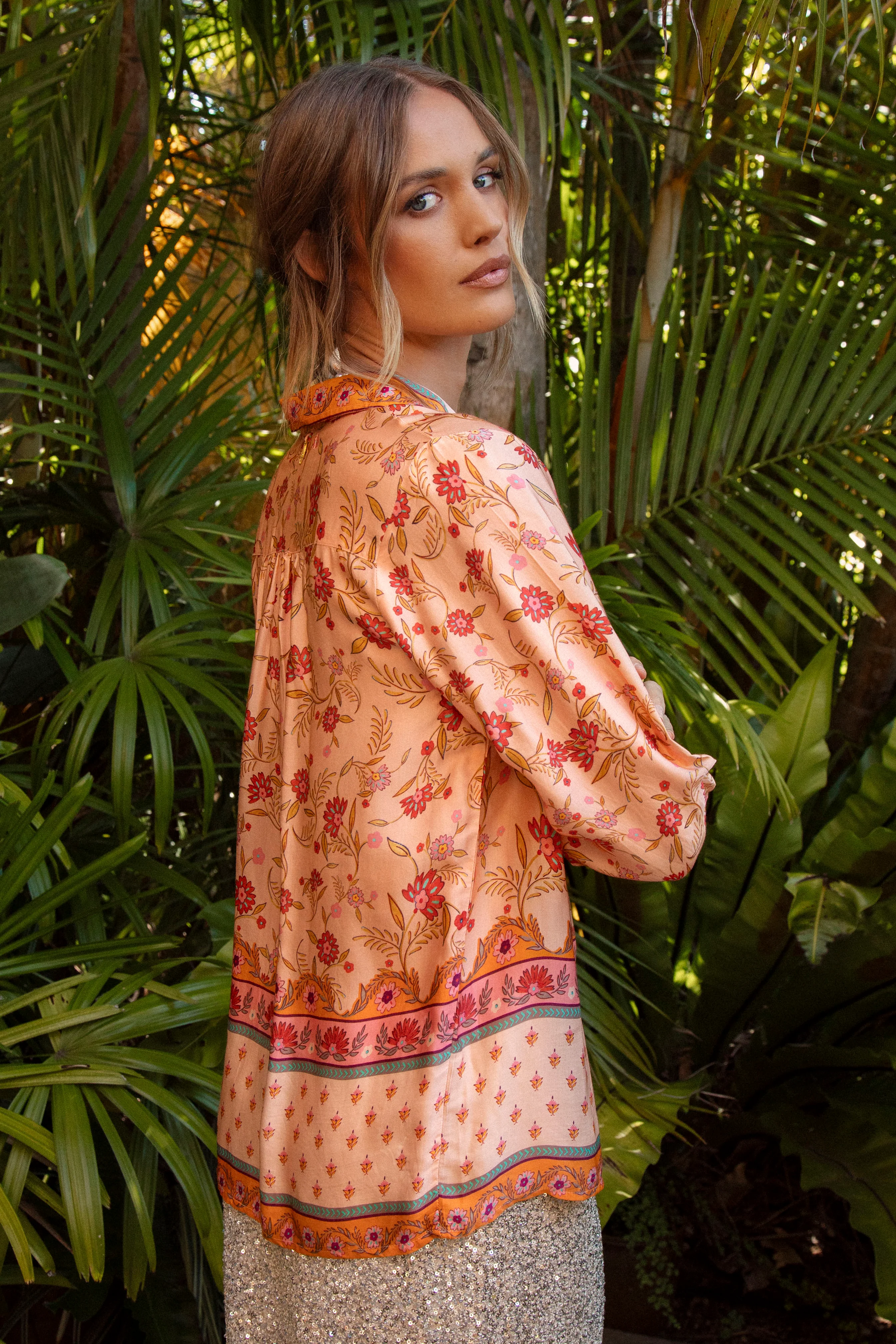 Carnivale Shirt - Peach - Image 3