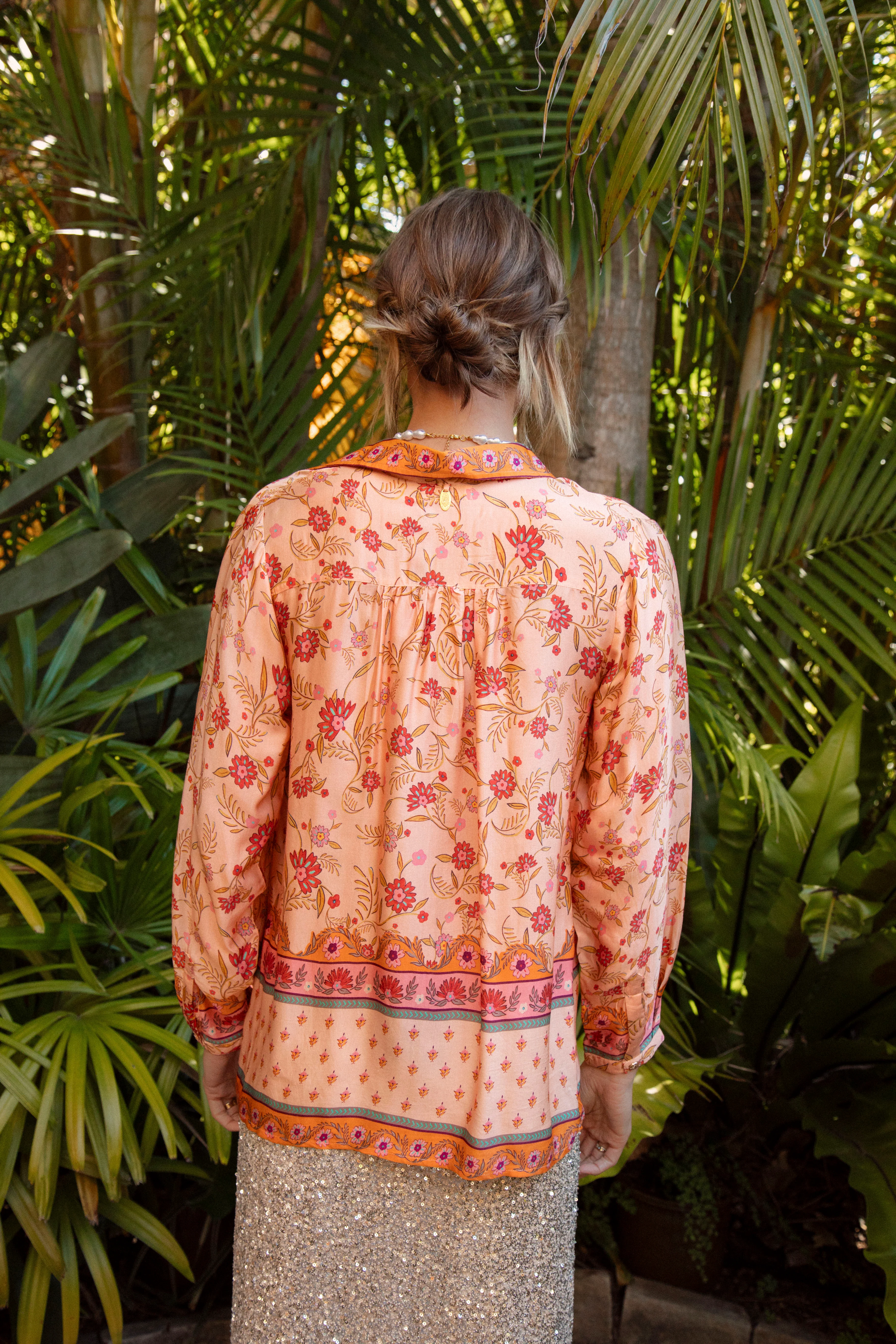 Carnivale Shirt - Peach - Image 4
