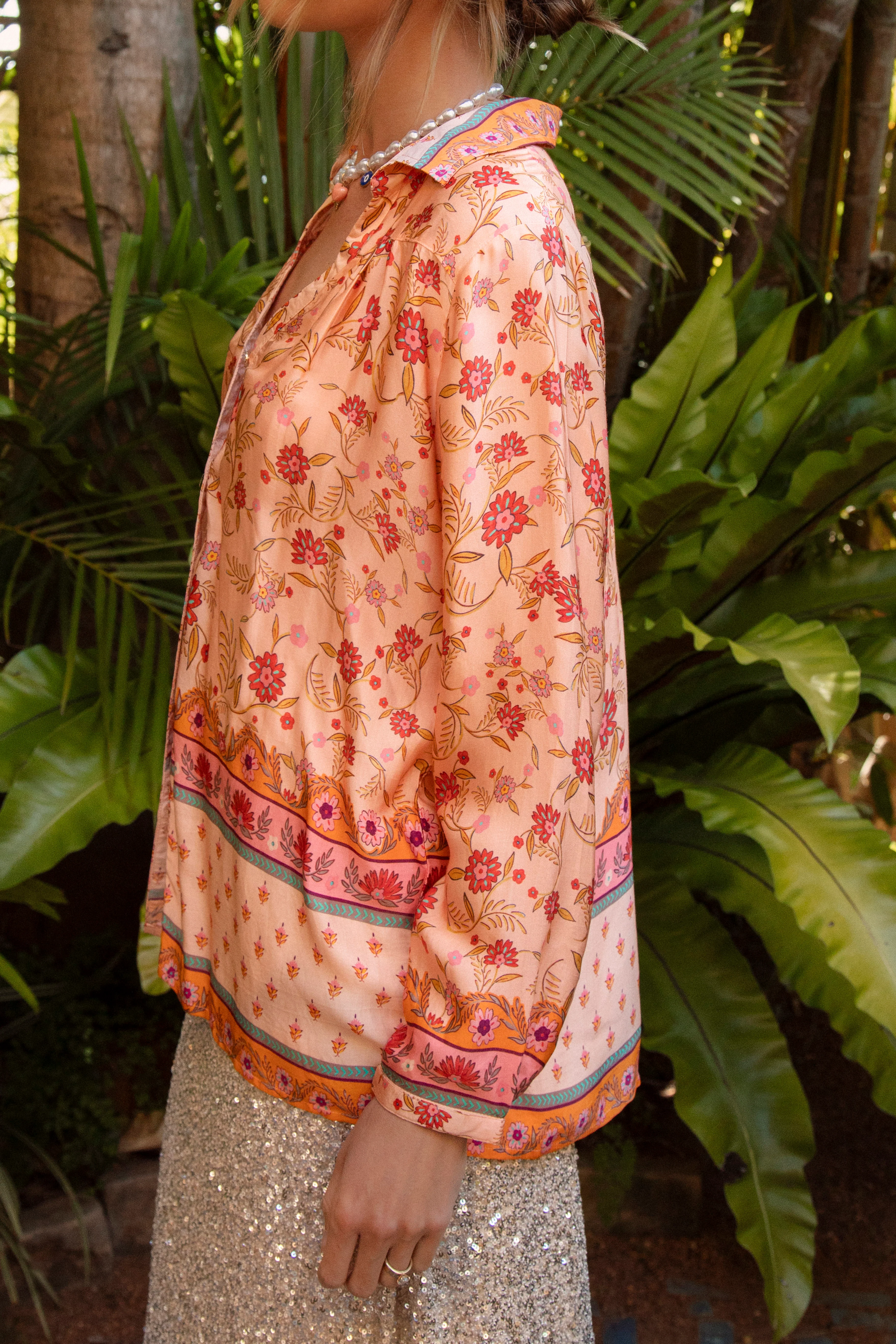 Carnivale Shirt - Peach - Image 5