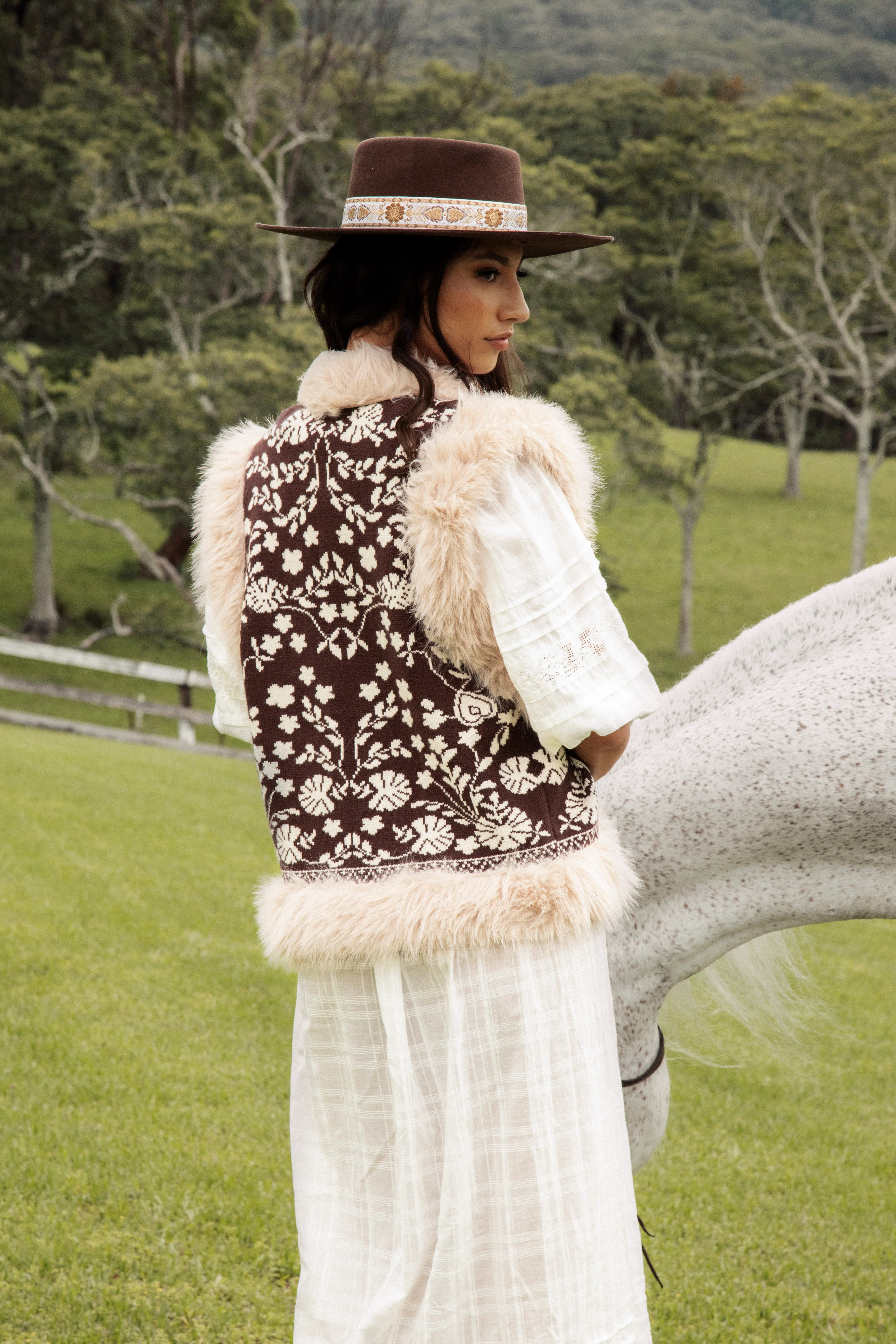 Cowgirl Vest - Dark Chocolate - Image 3
