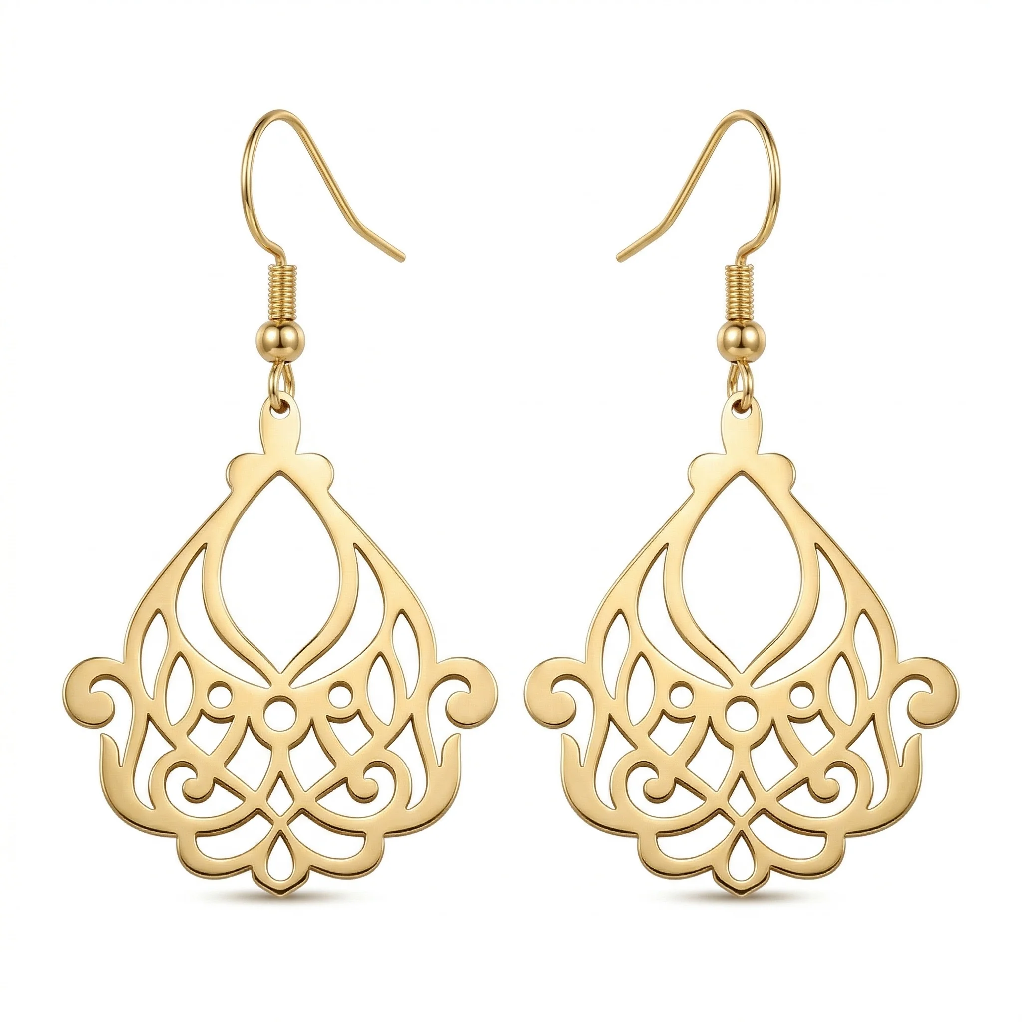 Dahlia Drop Earrings