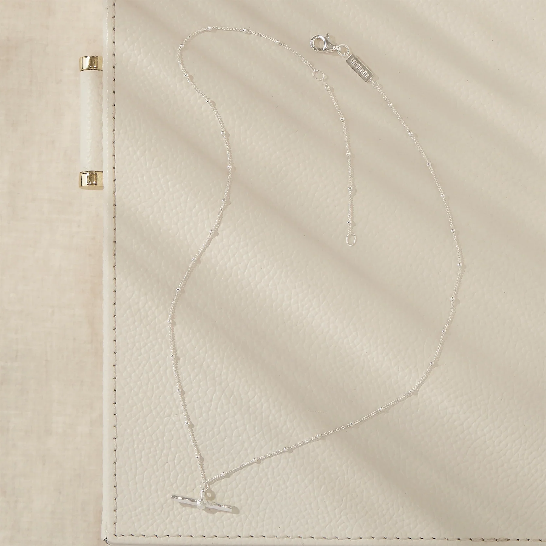 Delicate Bar Necklace - Image 5