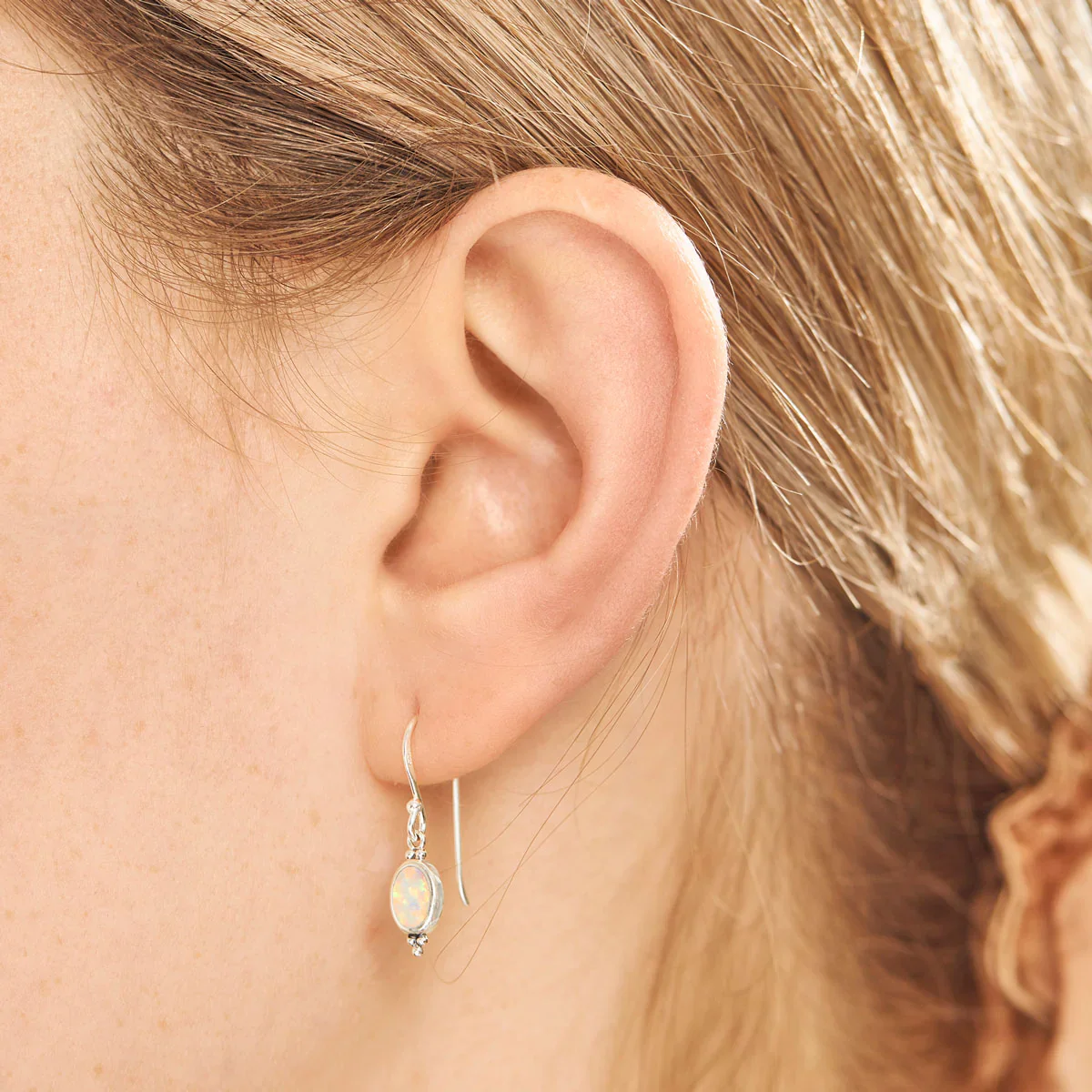 Moon Song Opal Earrings - Image 2