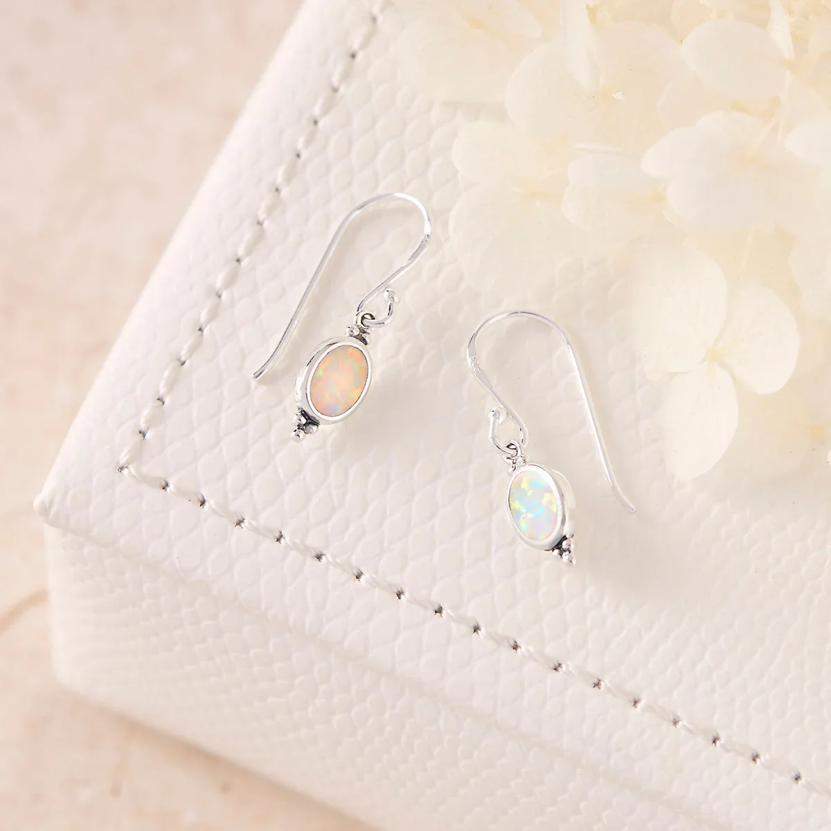 Moon Song Opal Earrings - Image 3
