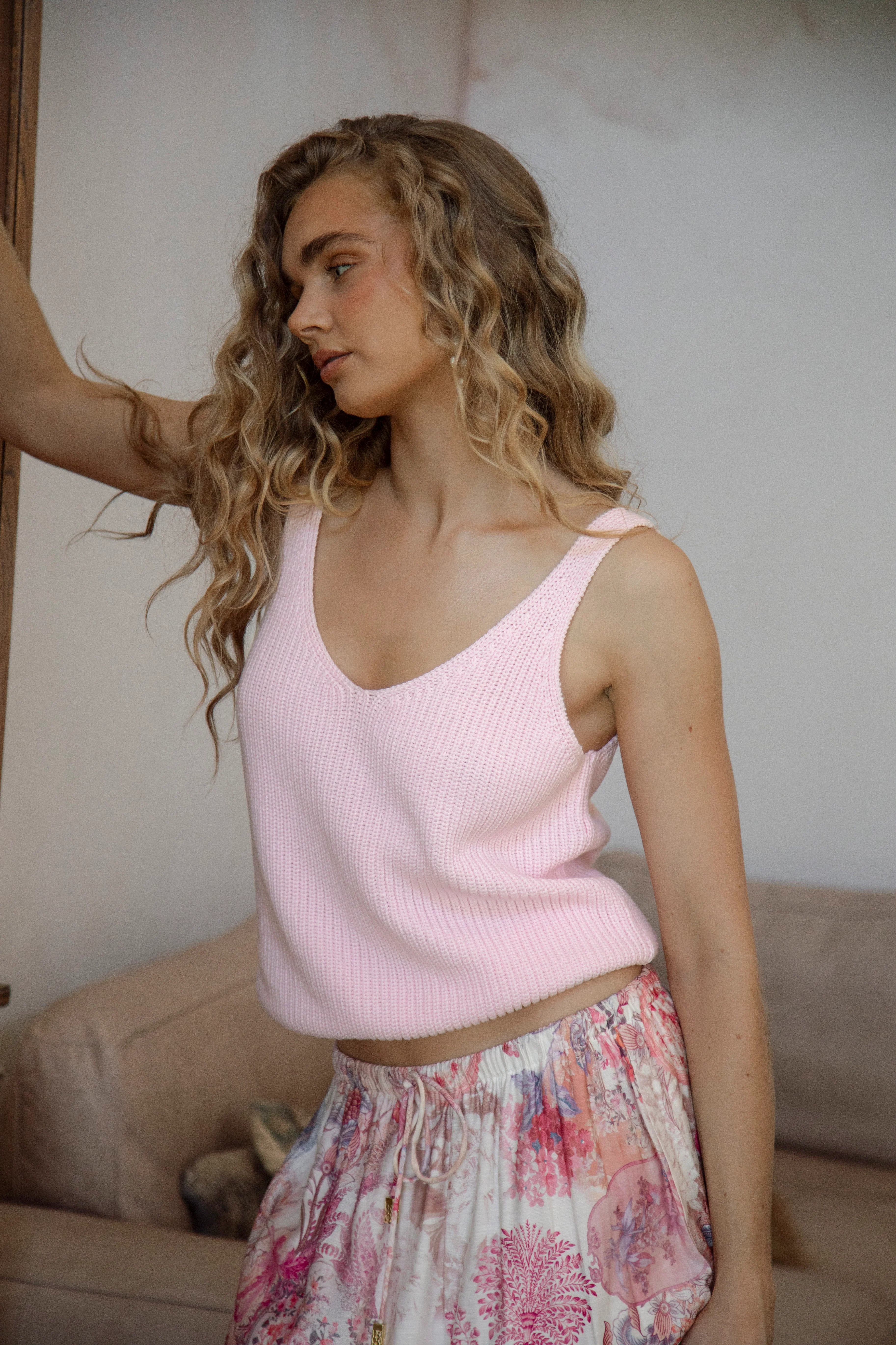 Electra Cami - Baby Pink - Image 4