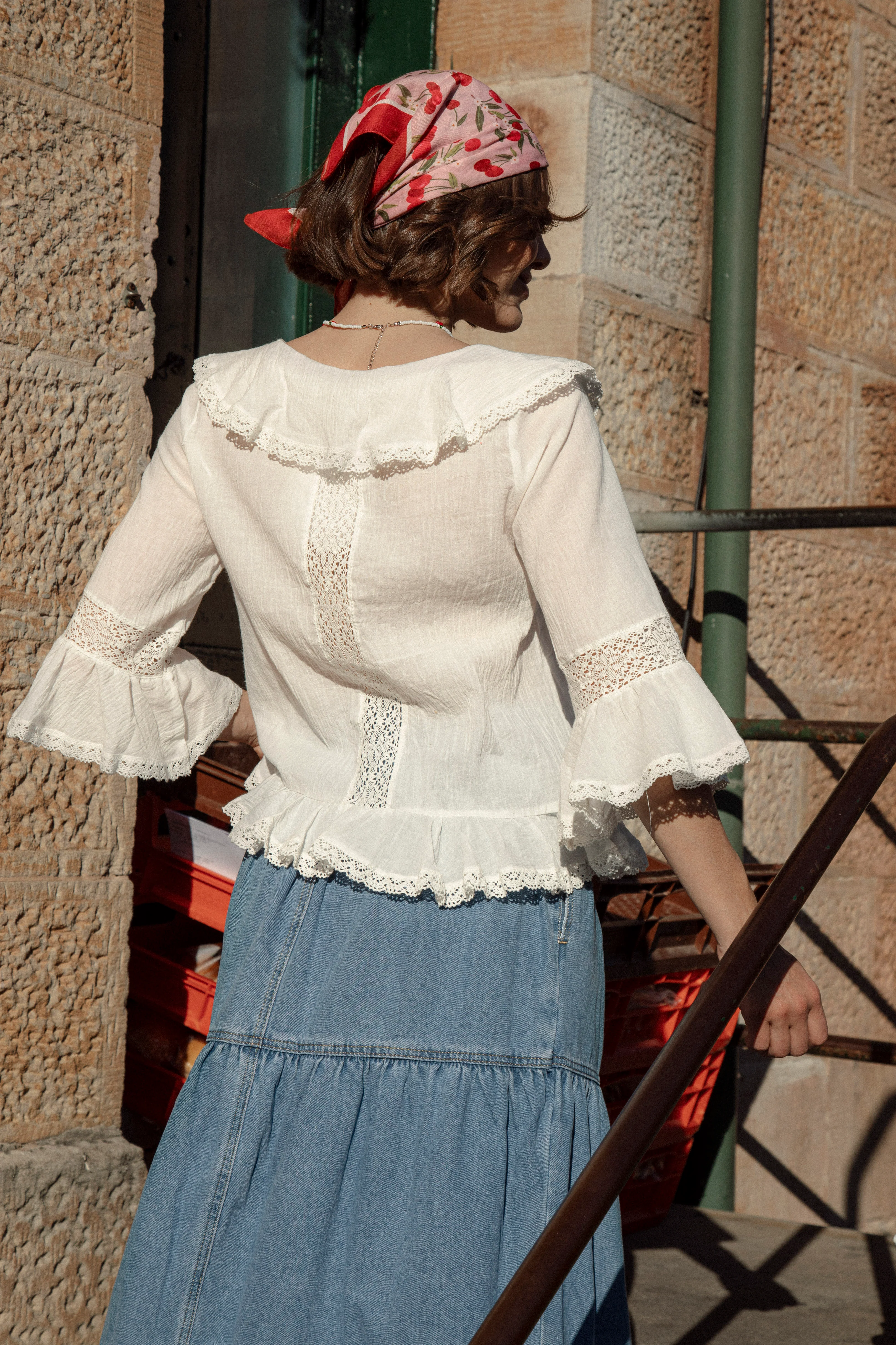 Elena Blouse - Bisque - Image 6