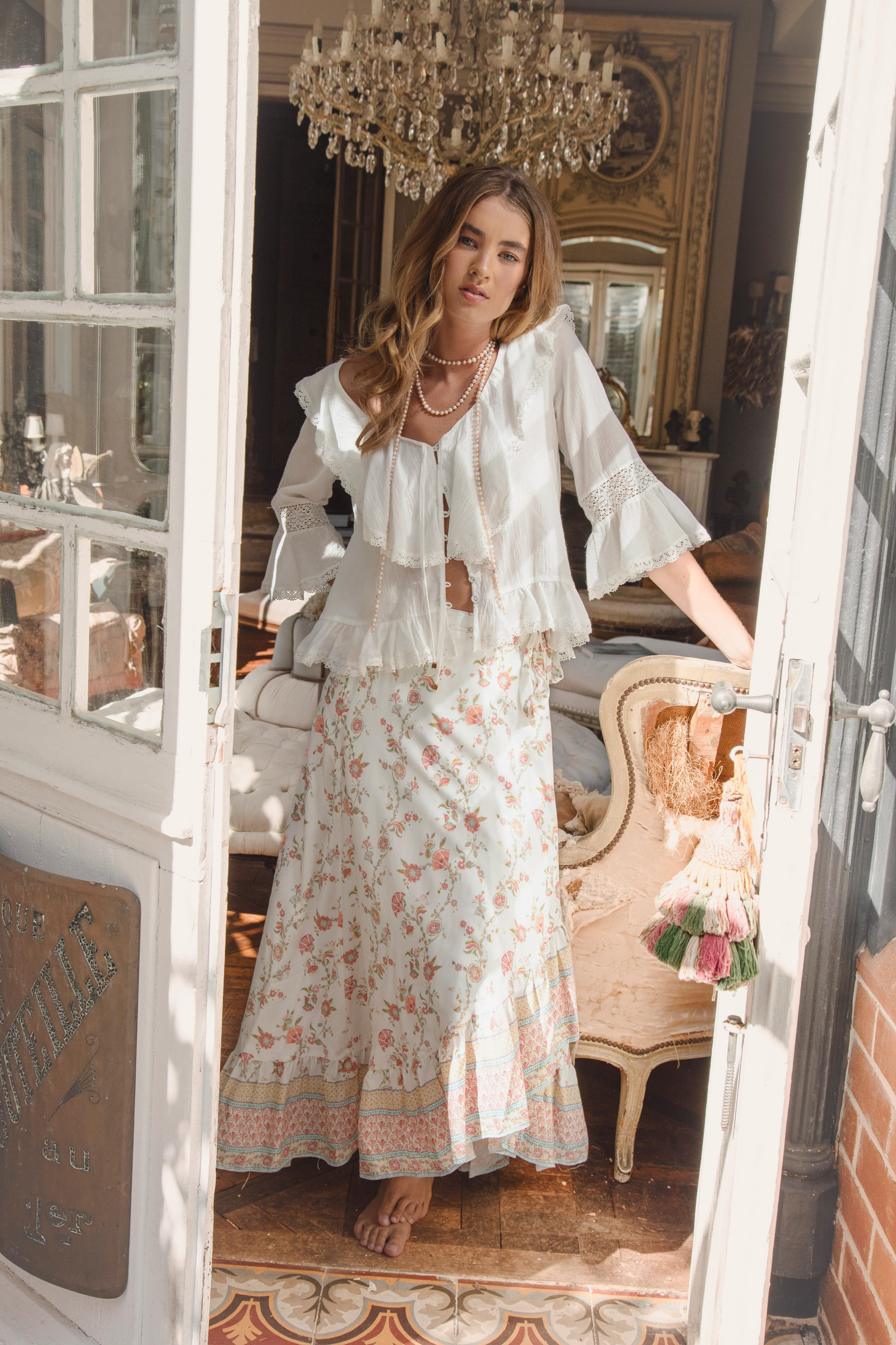 Elena Blouse - Bisque - Image 7