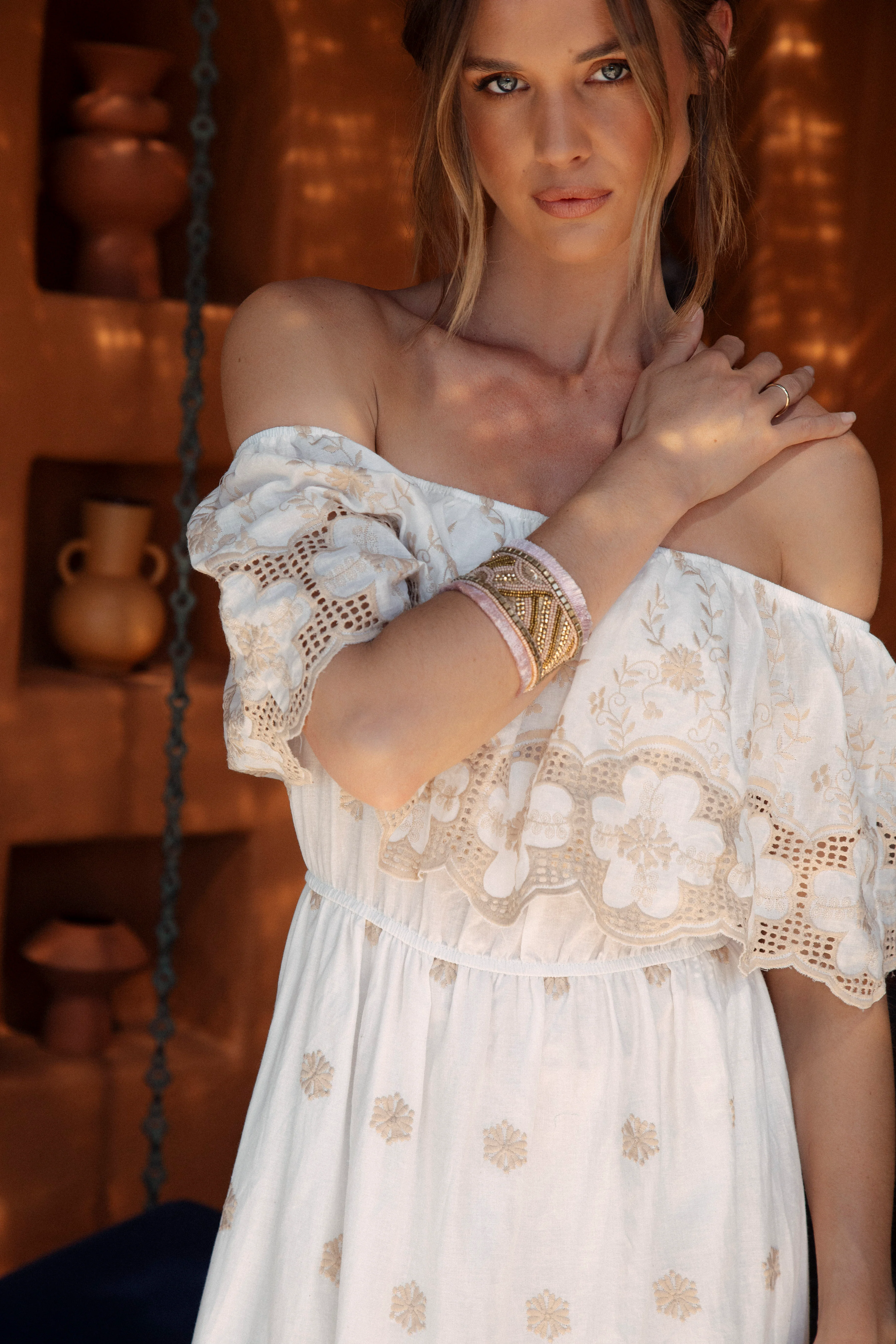 Fiesta Cuff - Rosewater - Image 2