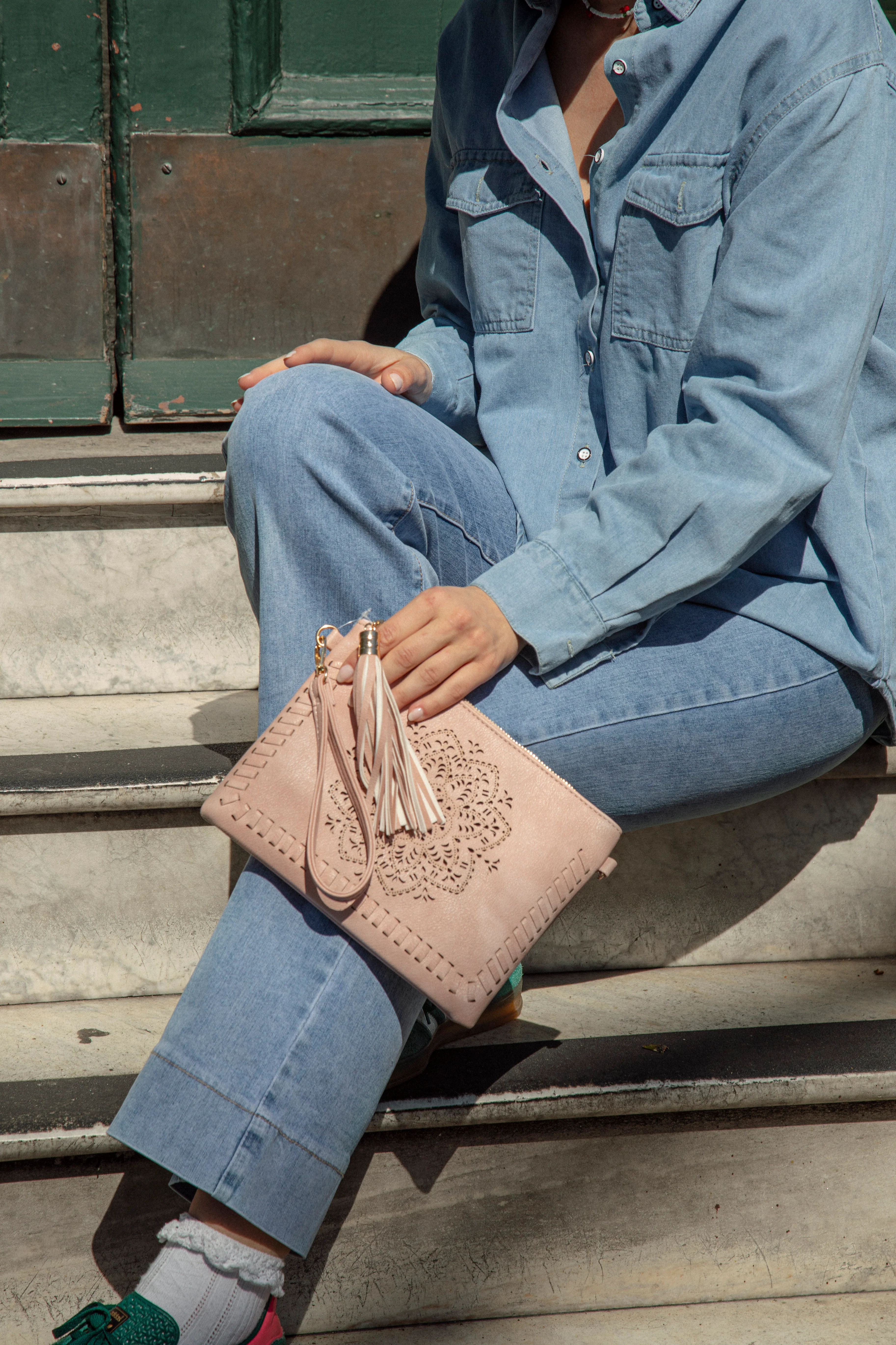 Free Spirit Clutch - Blush - Image 3