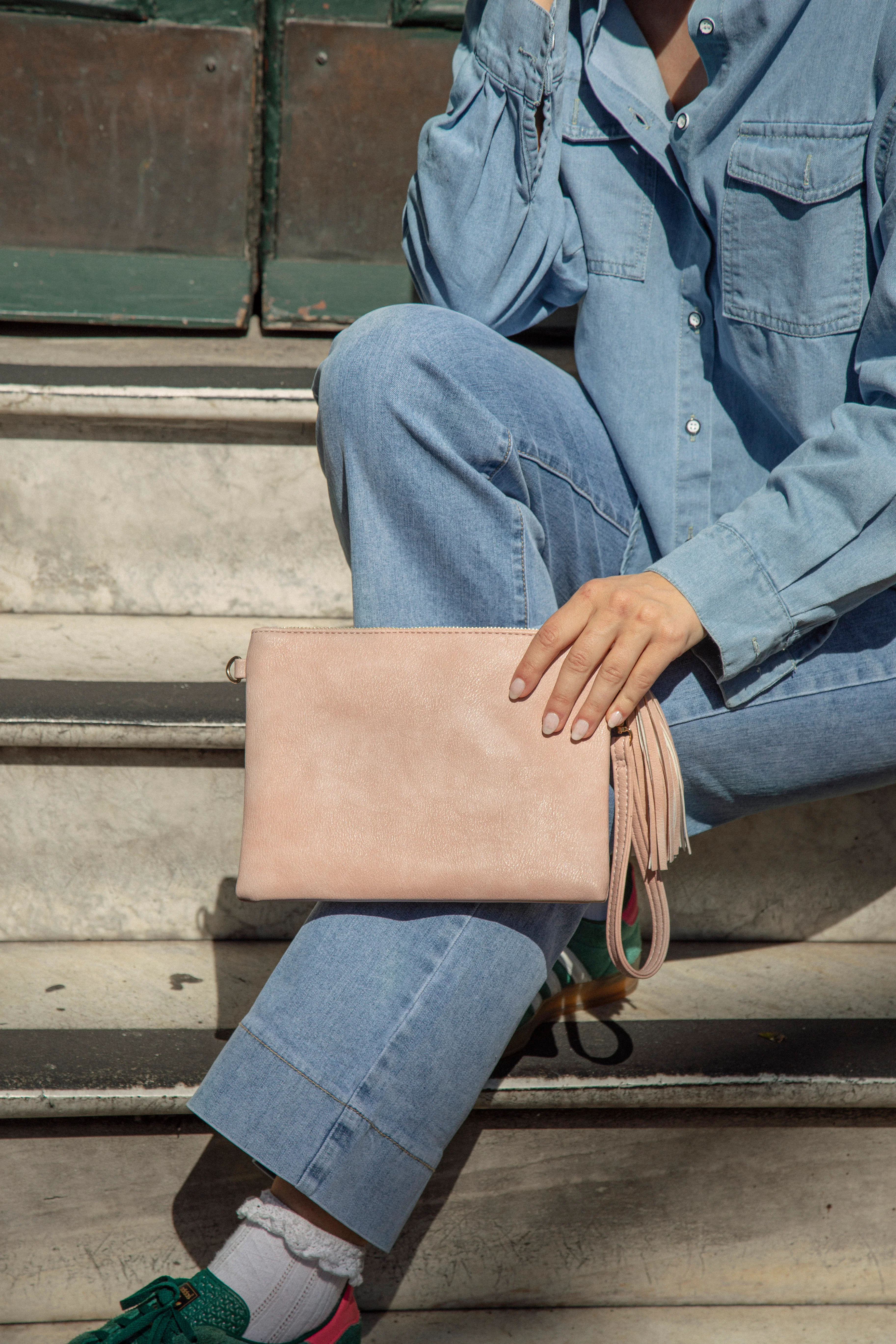 Free Spirit Clutch - Blush - Image 5