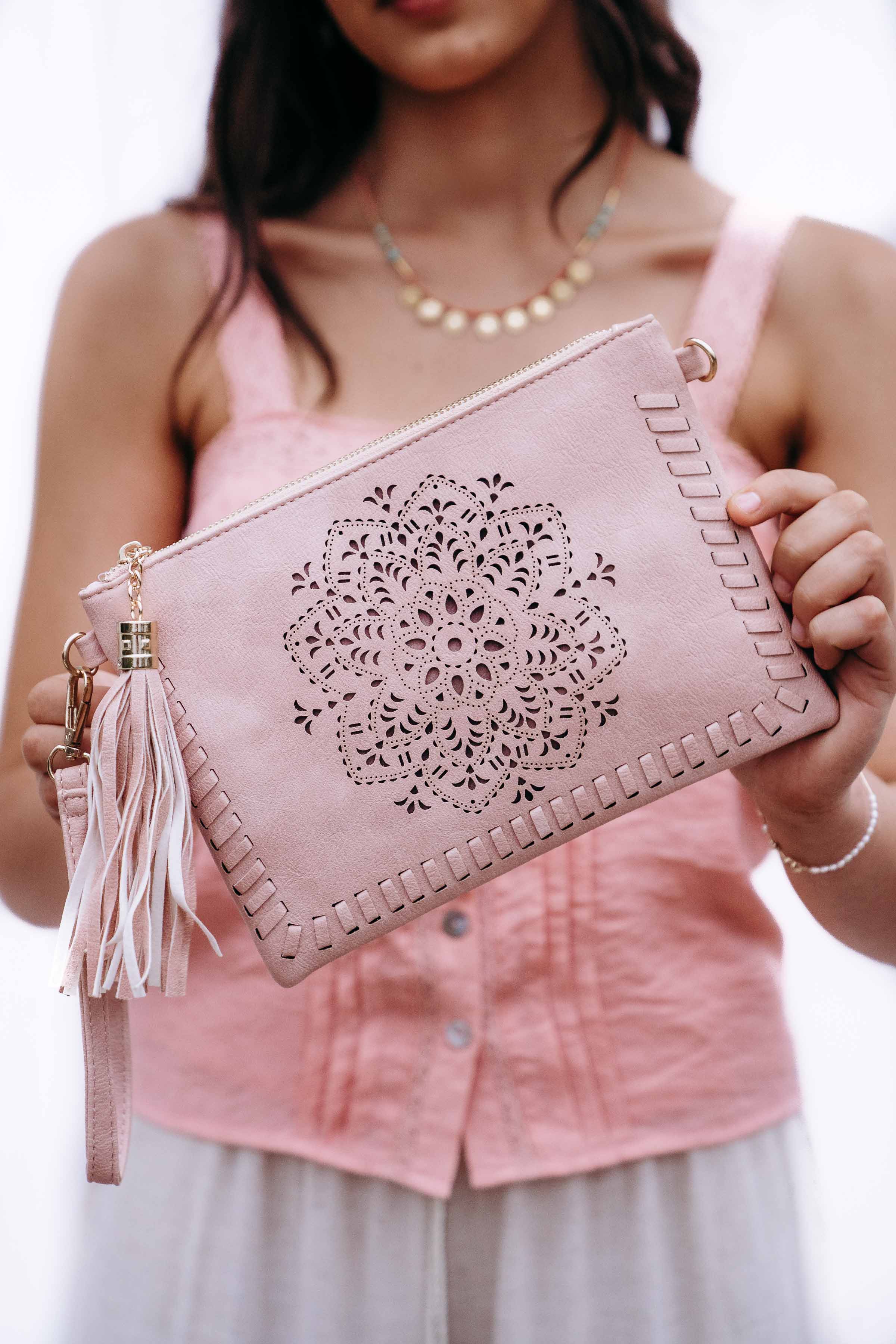 Free Spirit Clutch - Blush - Image 6