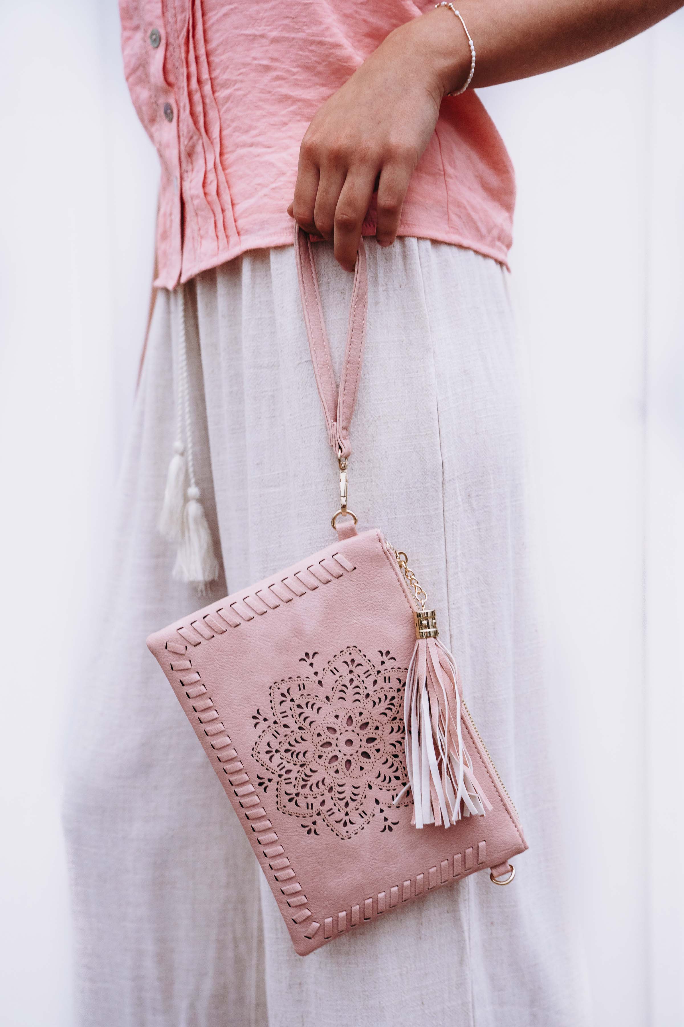 Free Spirit Clutch - Blush - Image 7