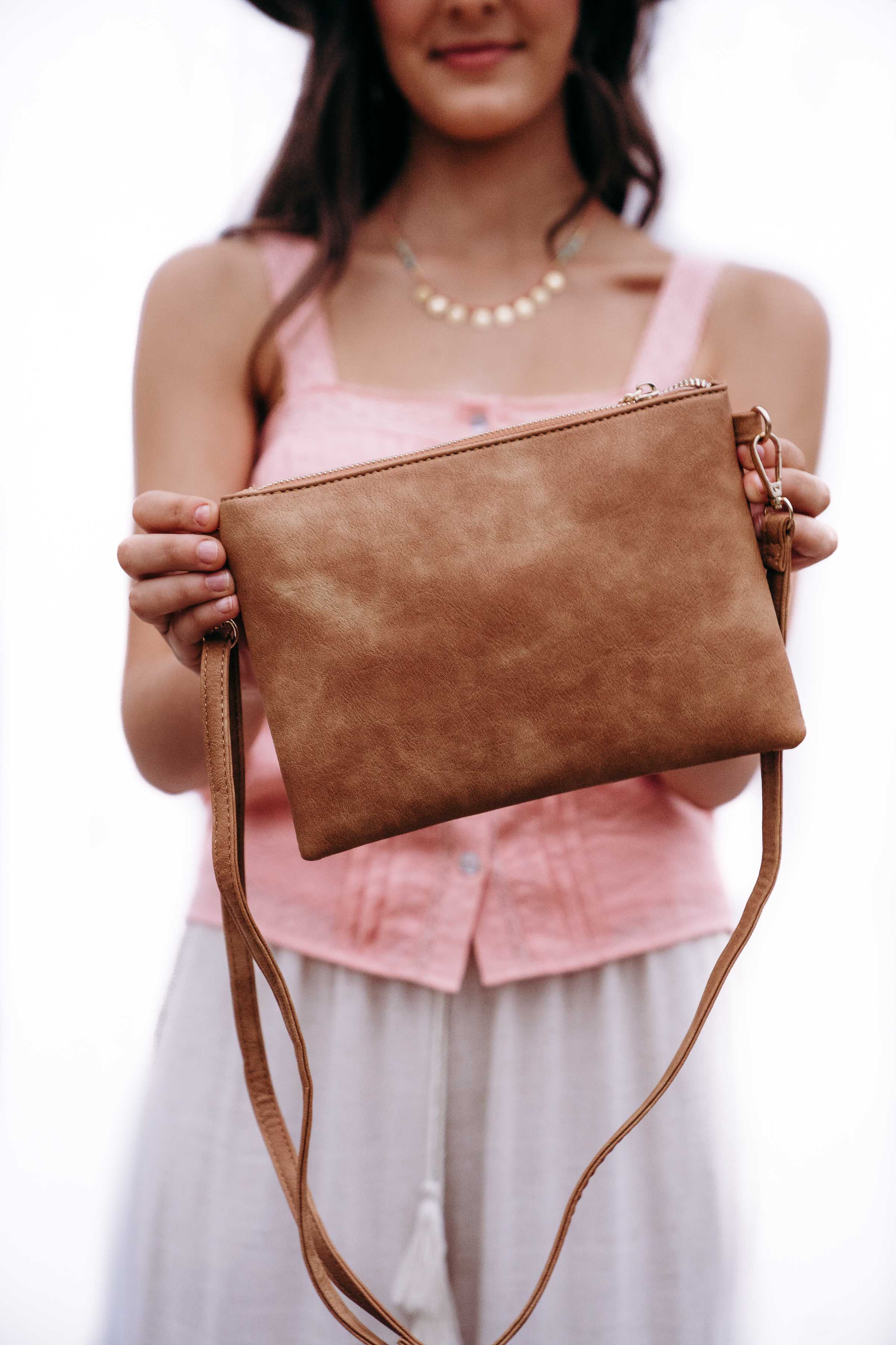 Free Spirit Clutch - Tan - Image 7