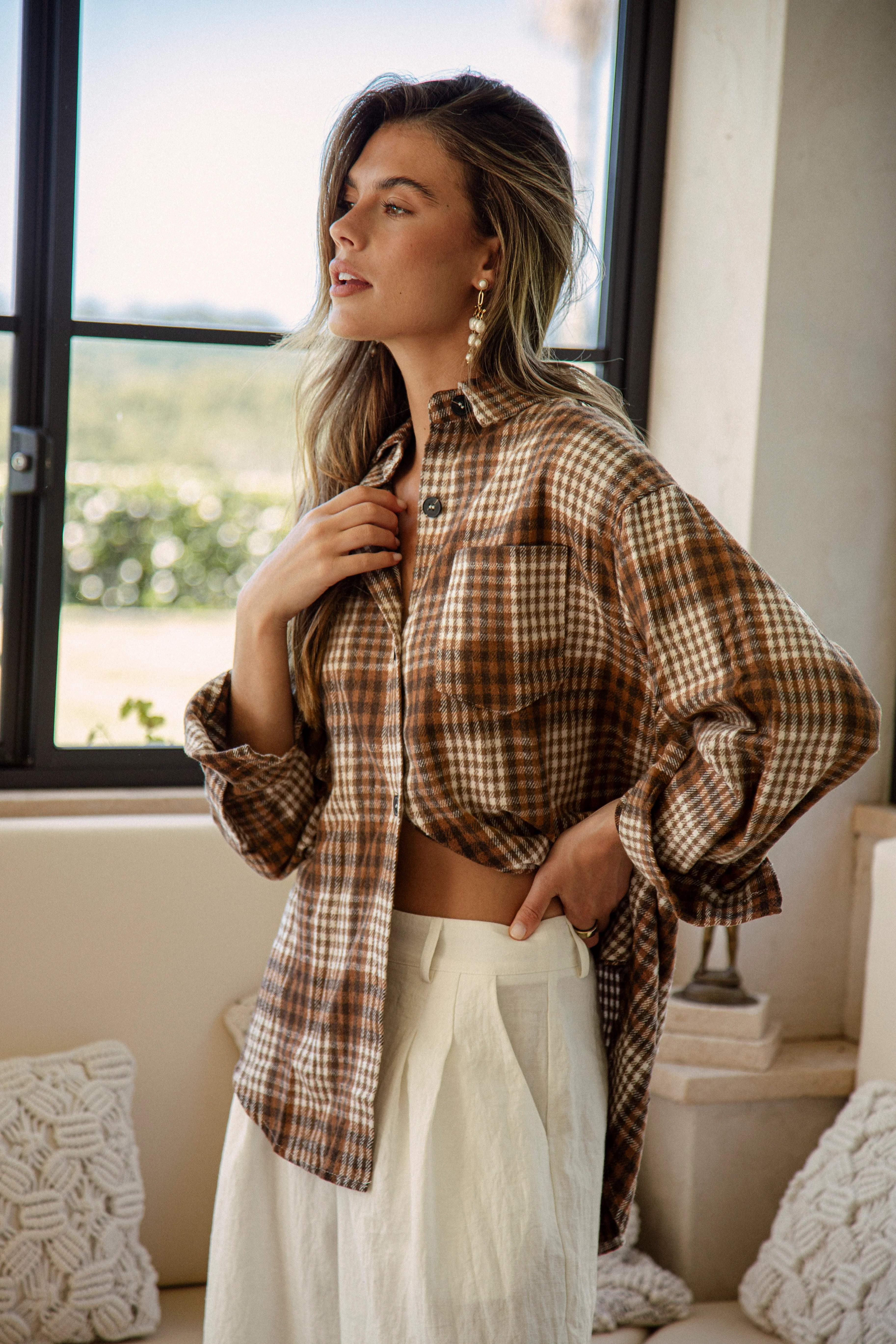 Grove Flannel - Espresso - Image 2