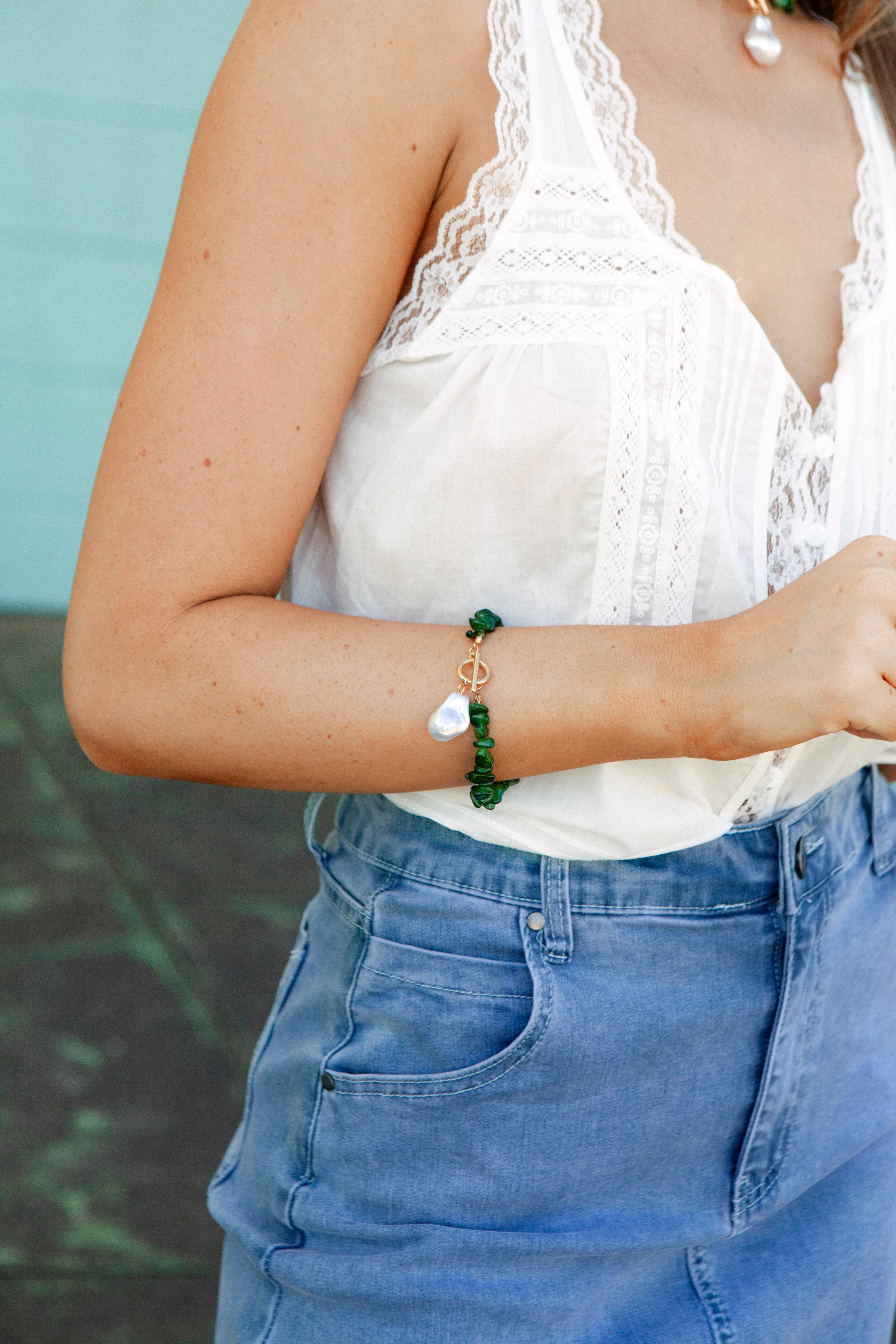 Isla Bracelet - Jade