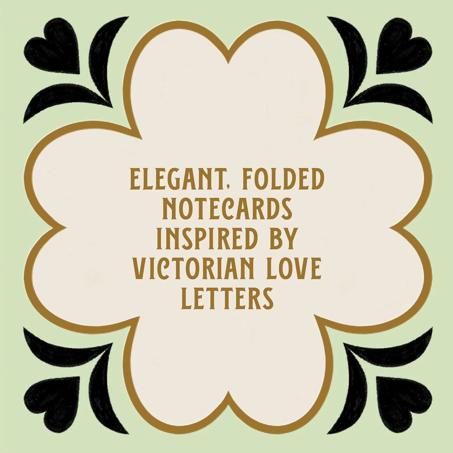 Luck, Love & Dreams Charm Cards: 12 Folded Victorian Pocket Notes - Image 11