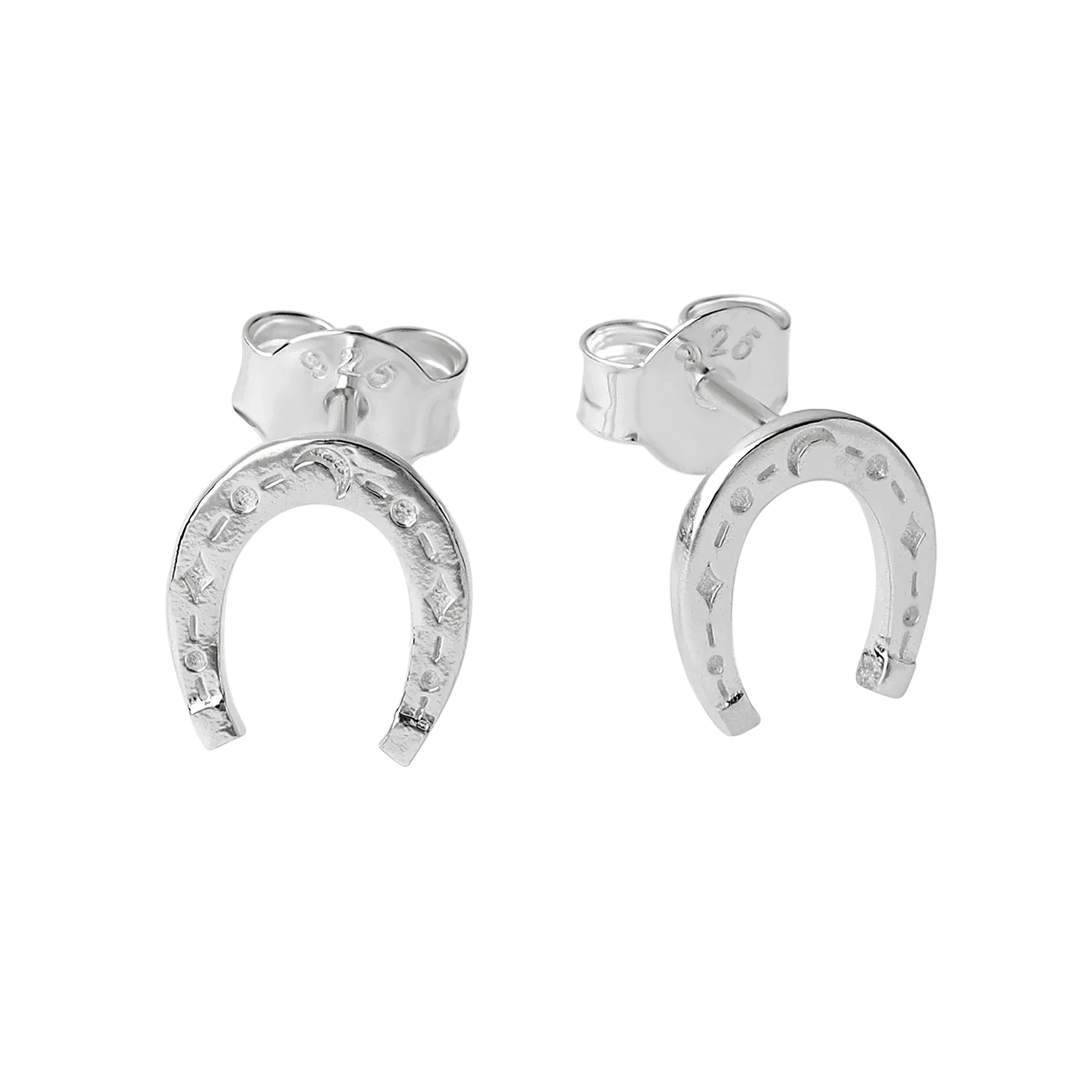 Lucky Horseshoe Studs
