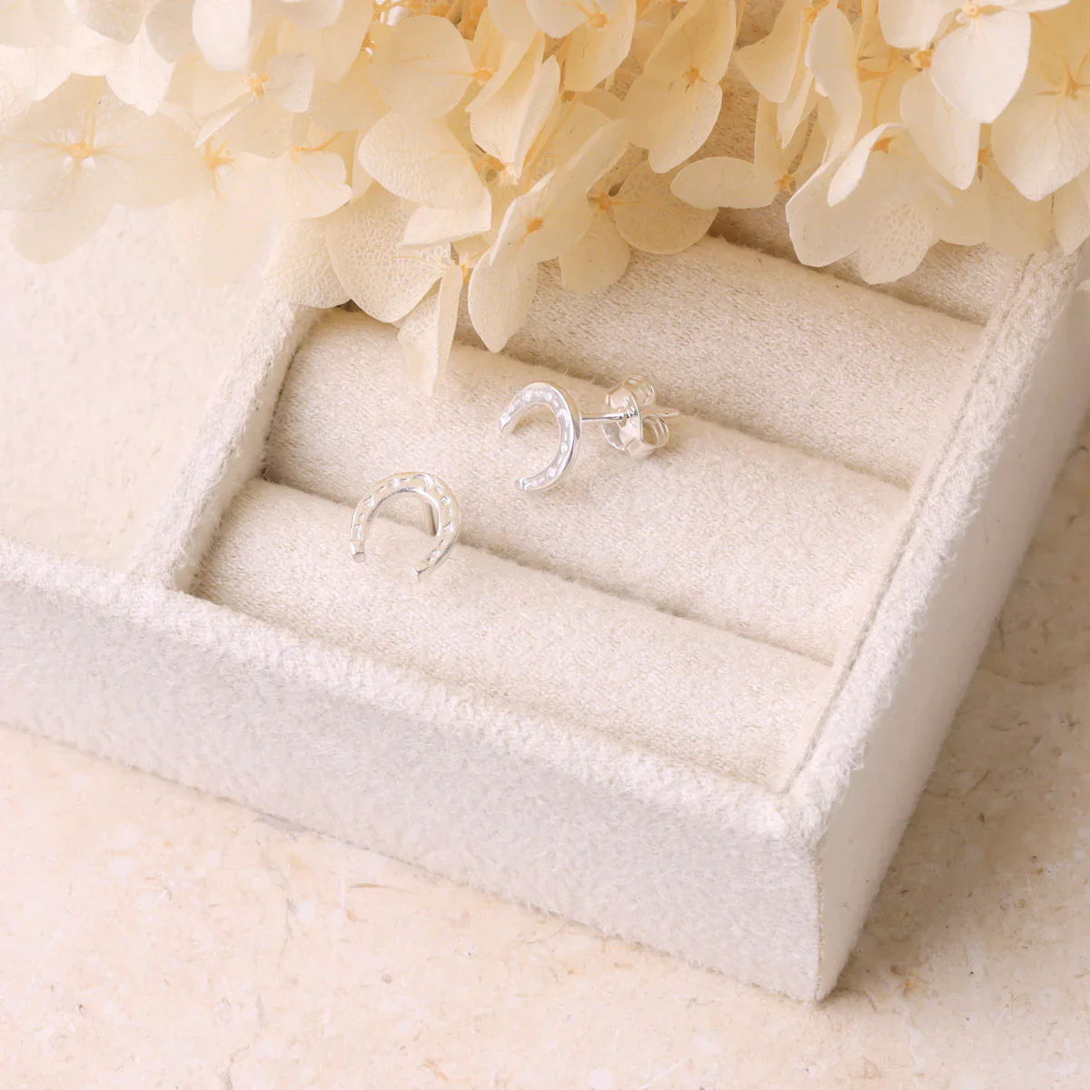 Lucky Horseshoe Studs - Image 3
