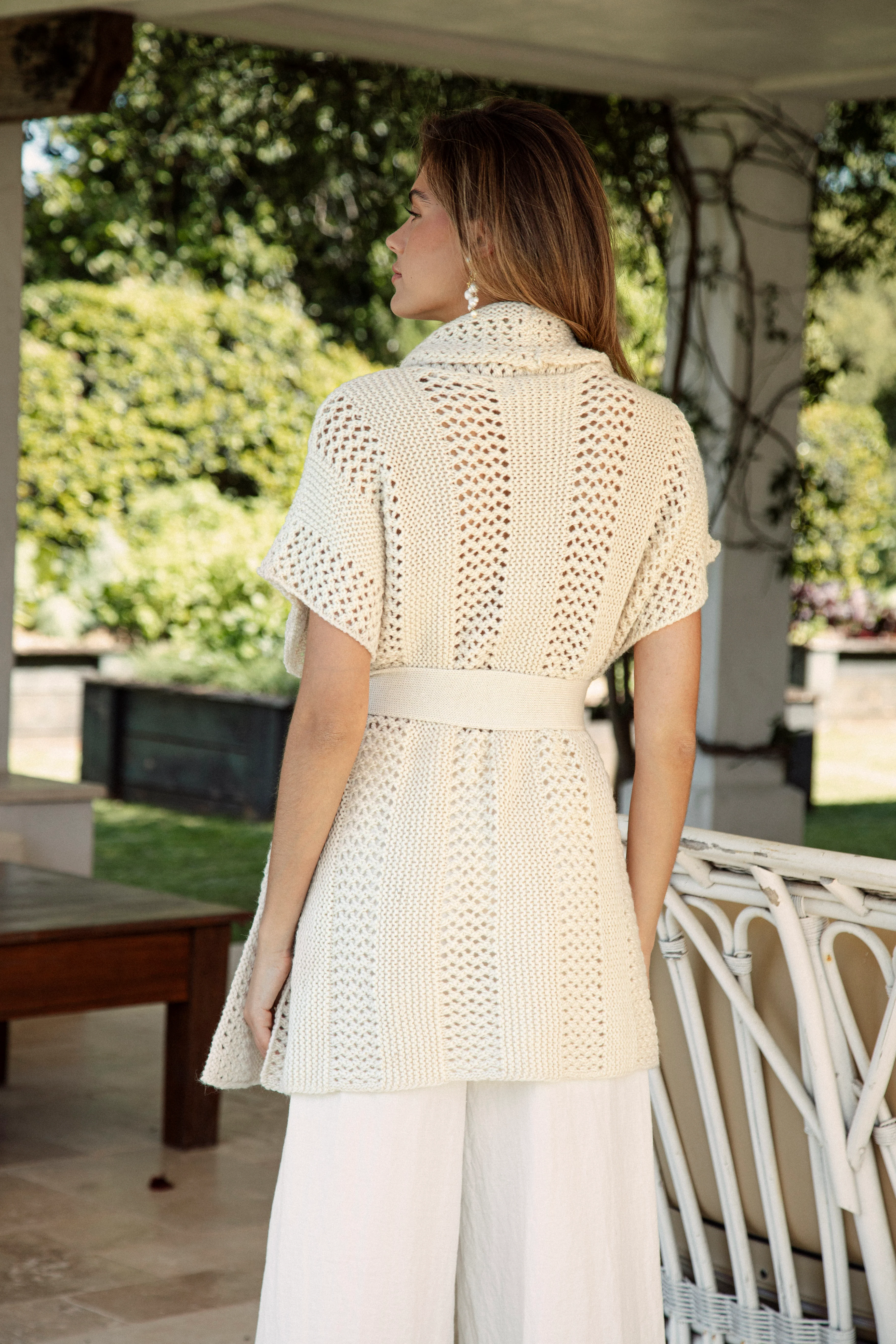 Mabel Relaxed Knit Vest - Image 3