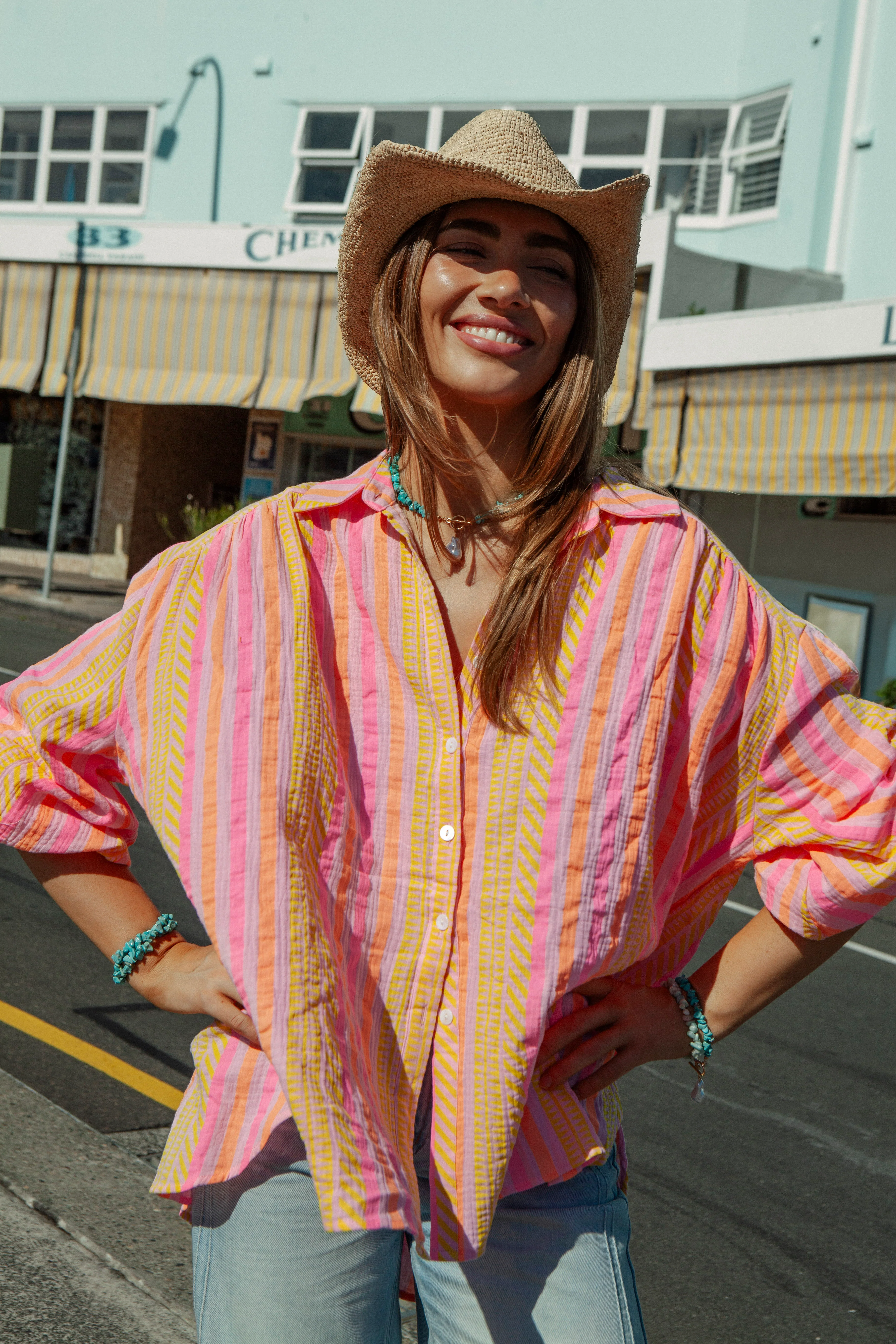 Maddison Stripe Shirt - Image 3