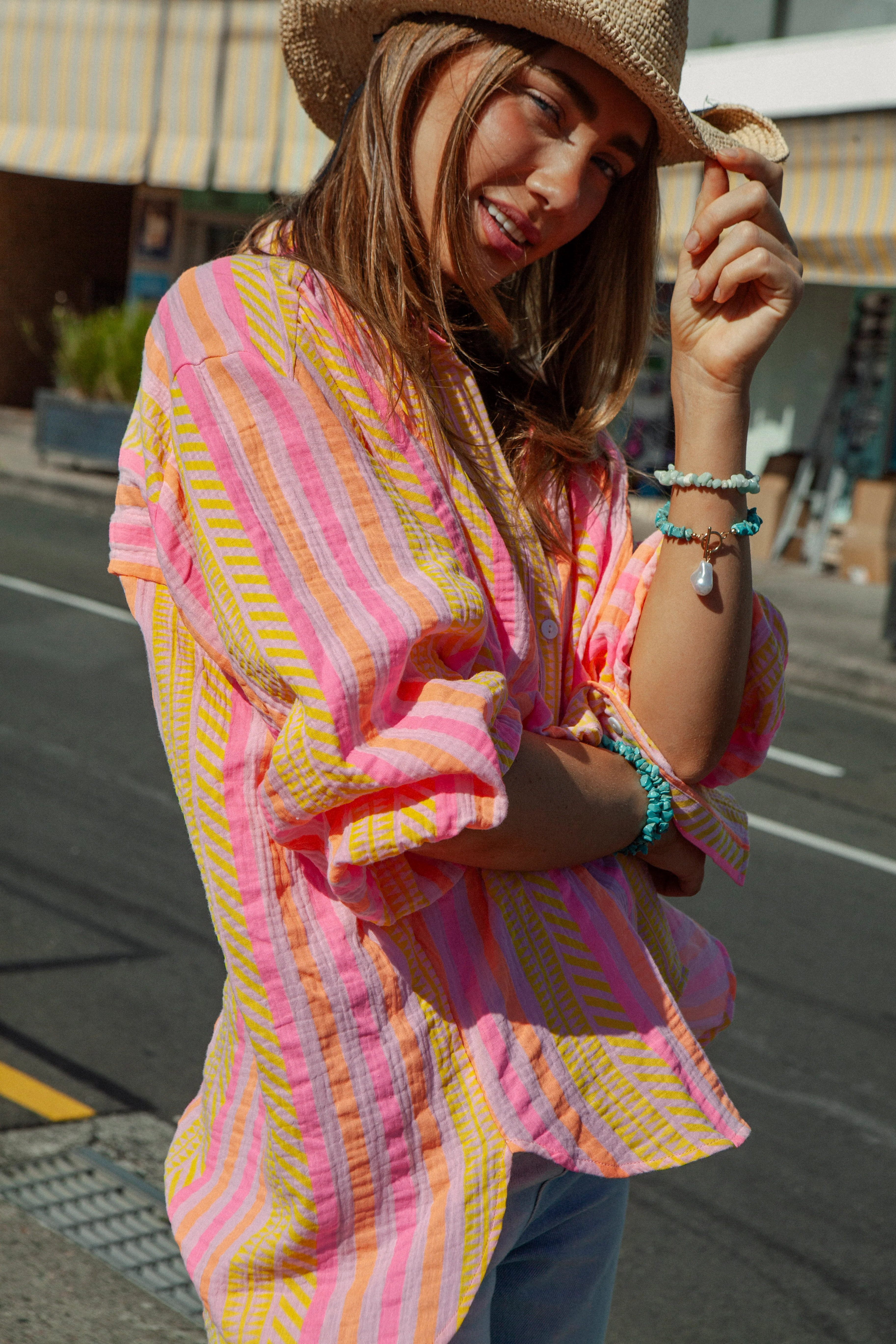 Maddison Stripe Shirt - Image 5