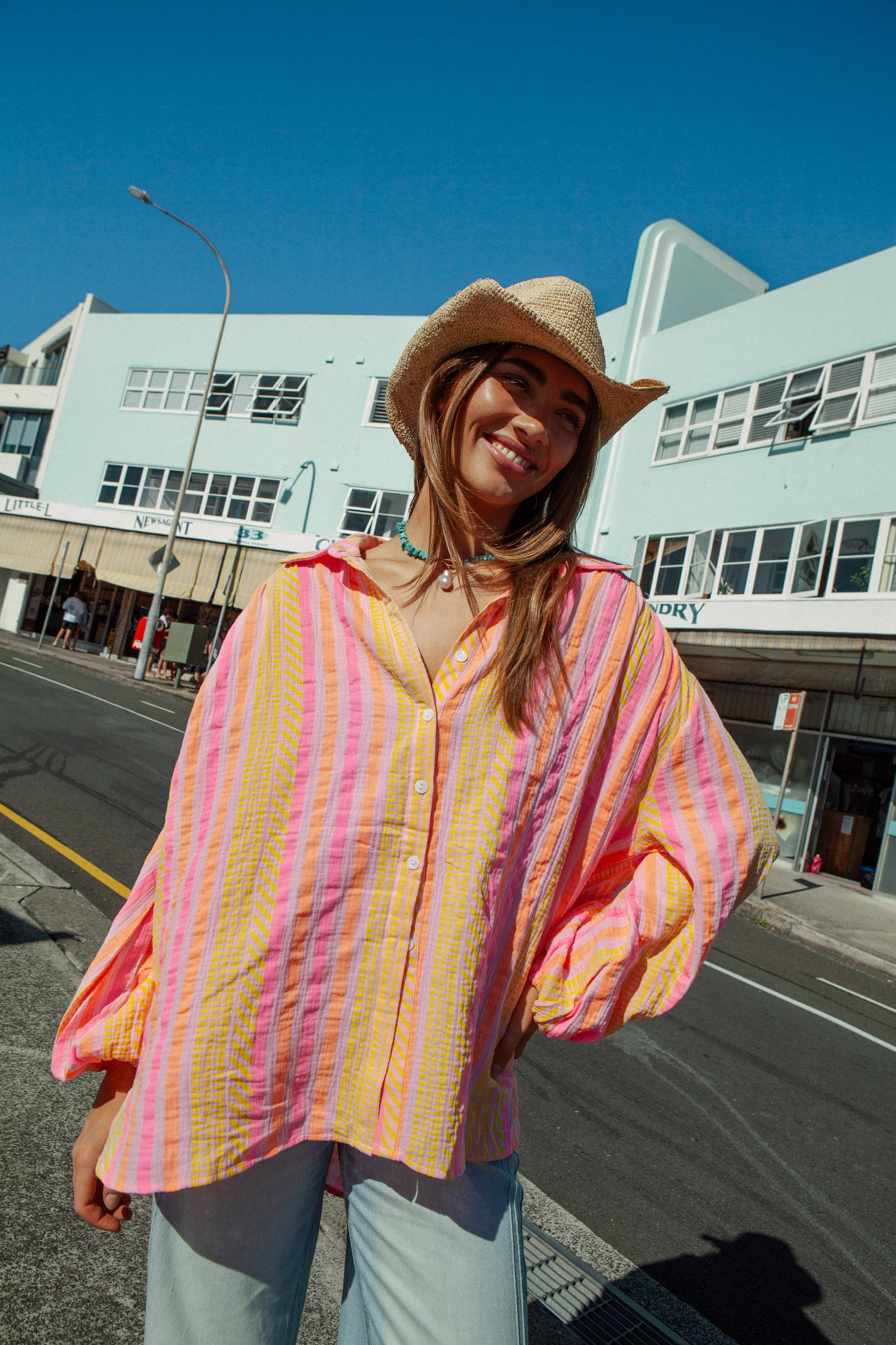 Maddison Stripe Shirt - Image 7