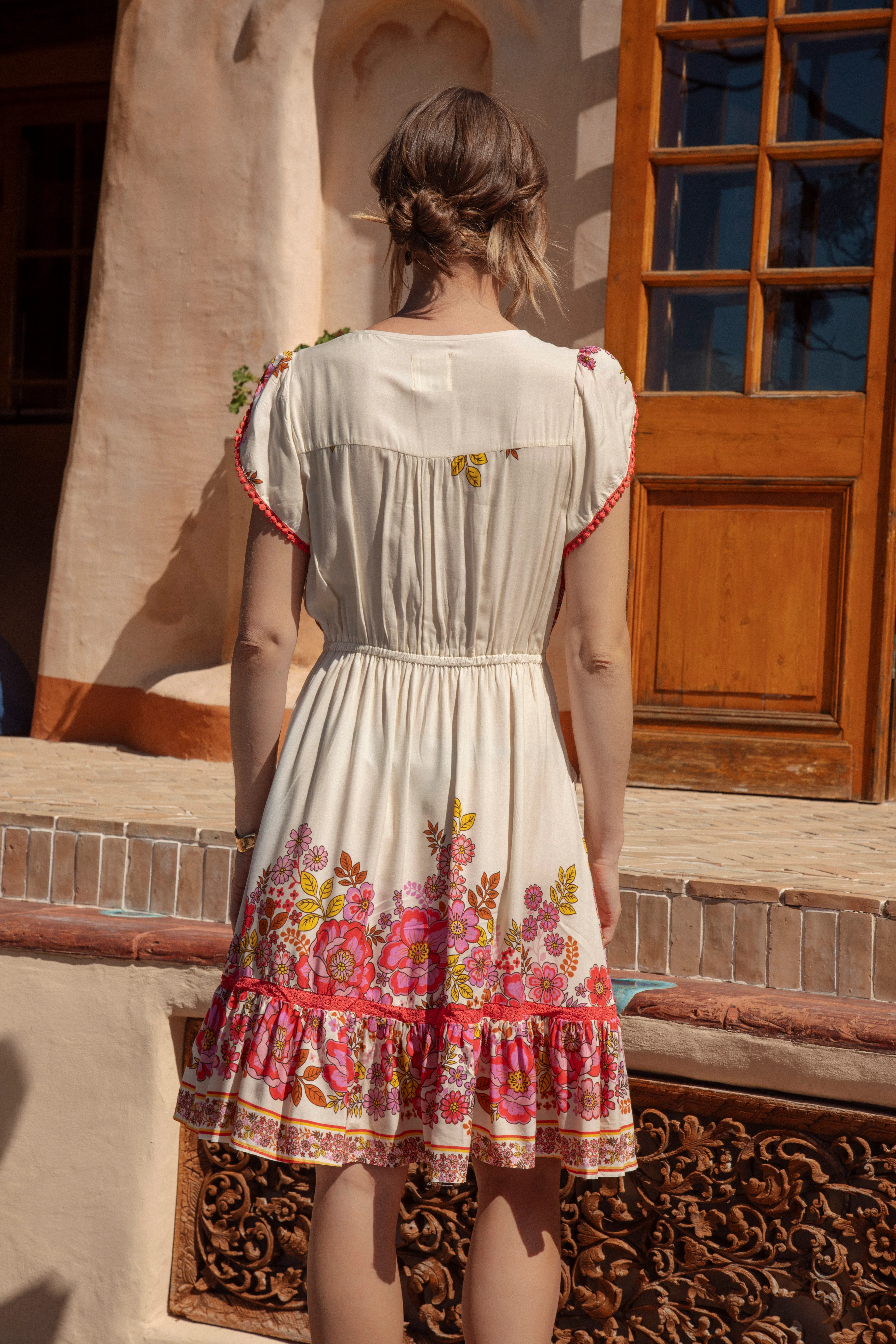 Mari Mini Dress - Fiesta Floral - Image 3