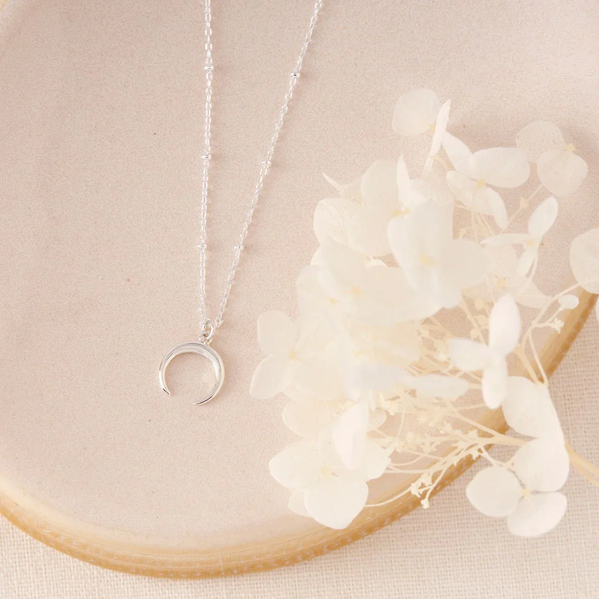 Petite Moon Illusion Necklace - Image 3