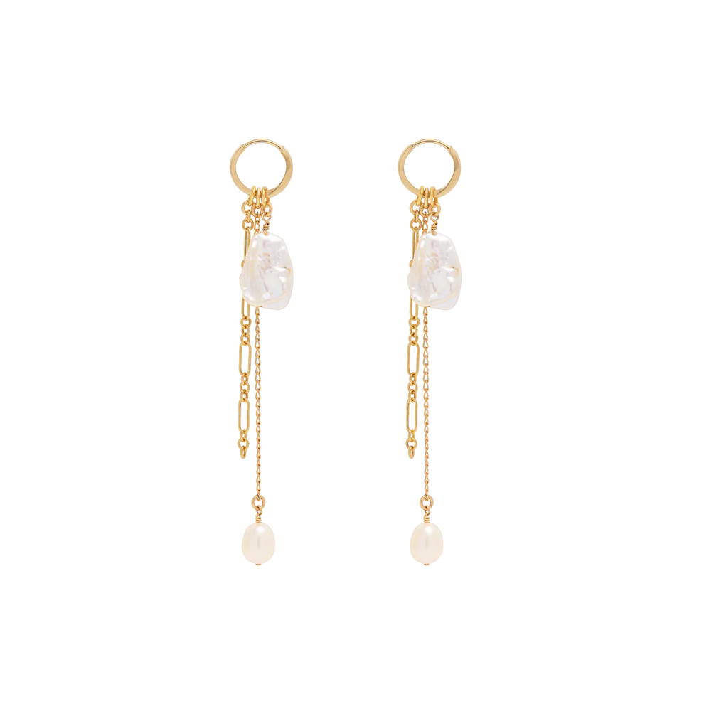 Nivara Mini Hoop Earrings - Gold