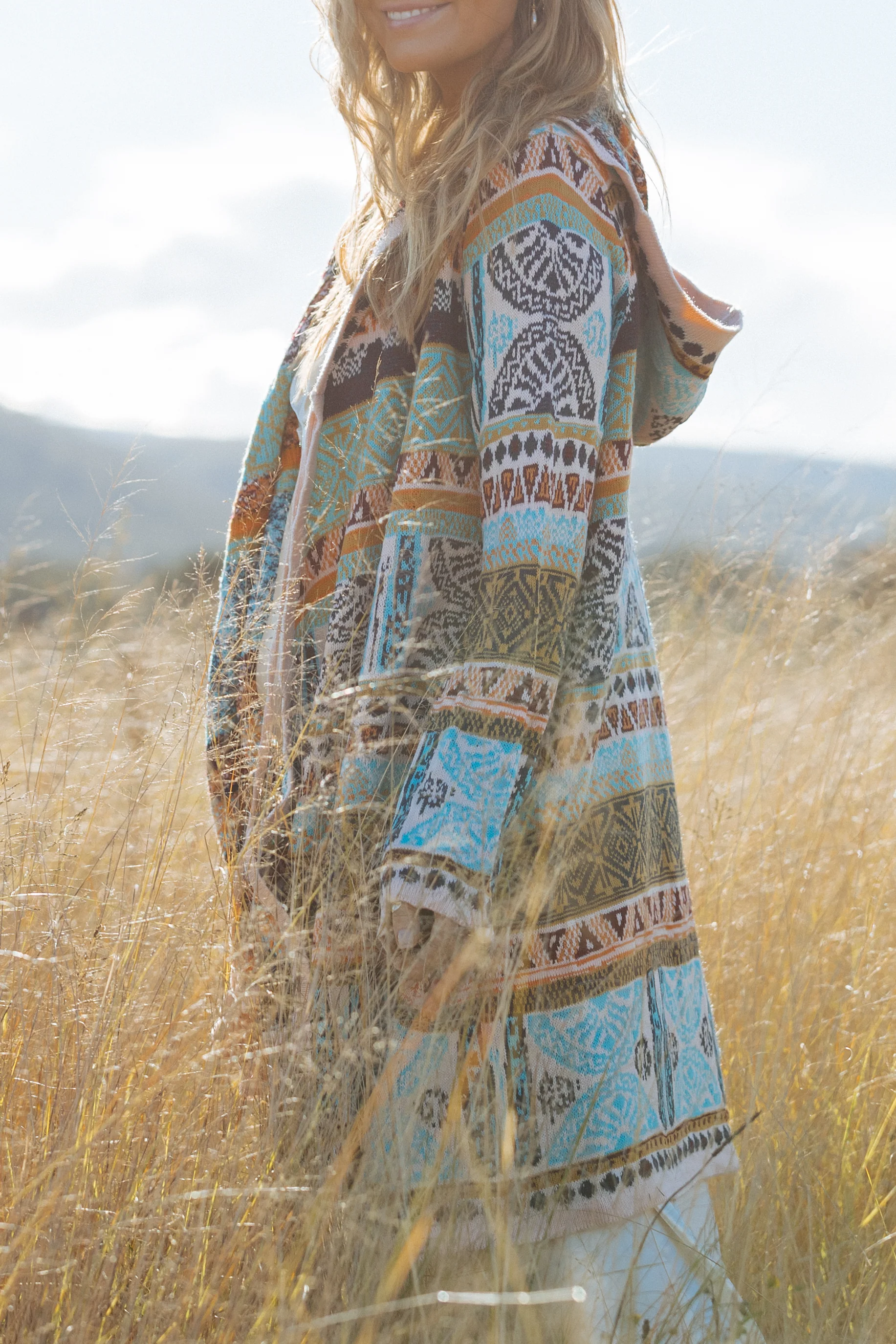 One Love Hooded Cardi - Nomad - Image 2