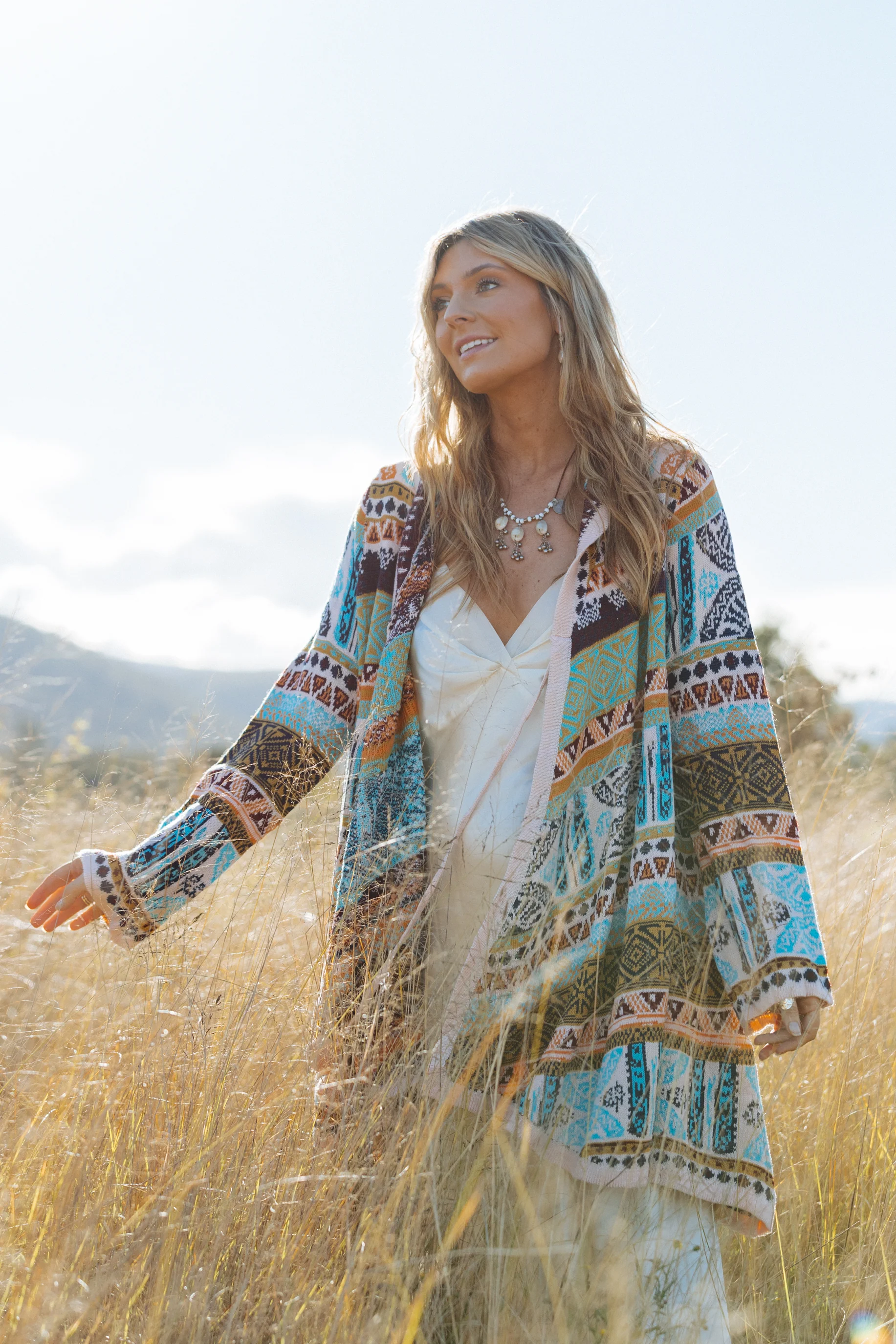 One Love Hooded Cardi - Nomad - Image 3