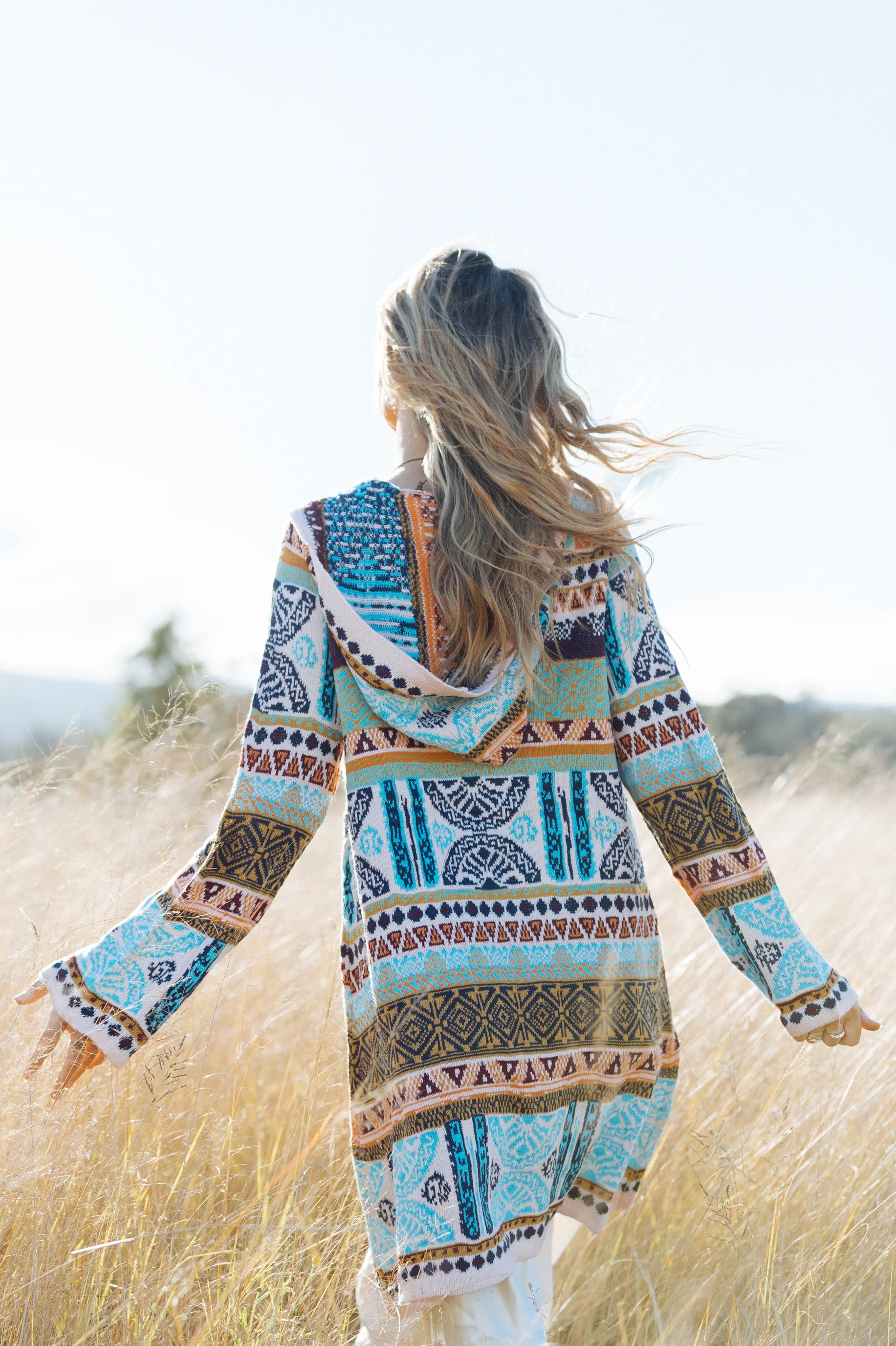 One Love Hooded Cardi - Nomad - Image 8
