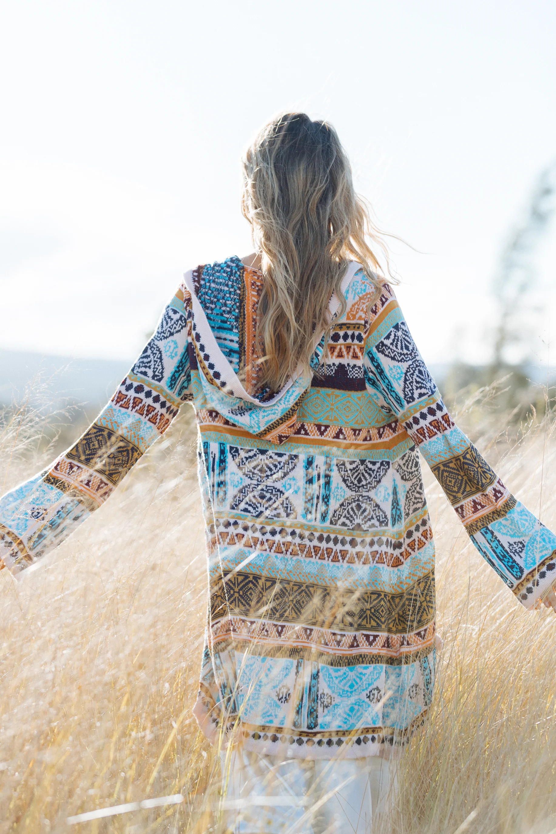 One Love Hooded Cardi - Nomad - Image 9