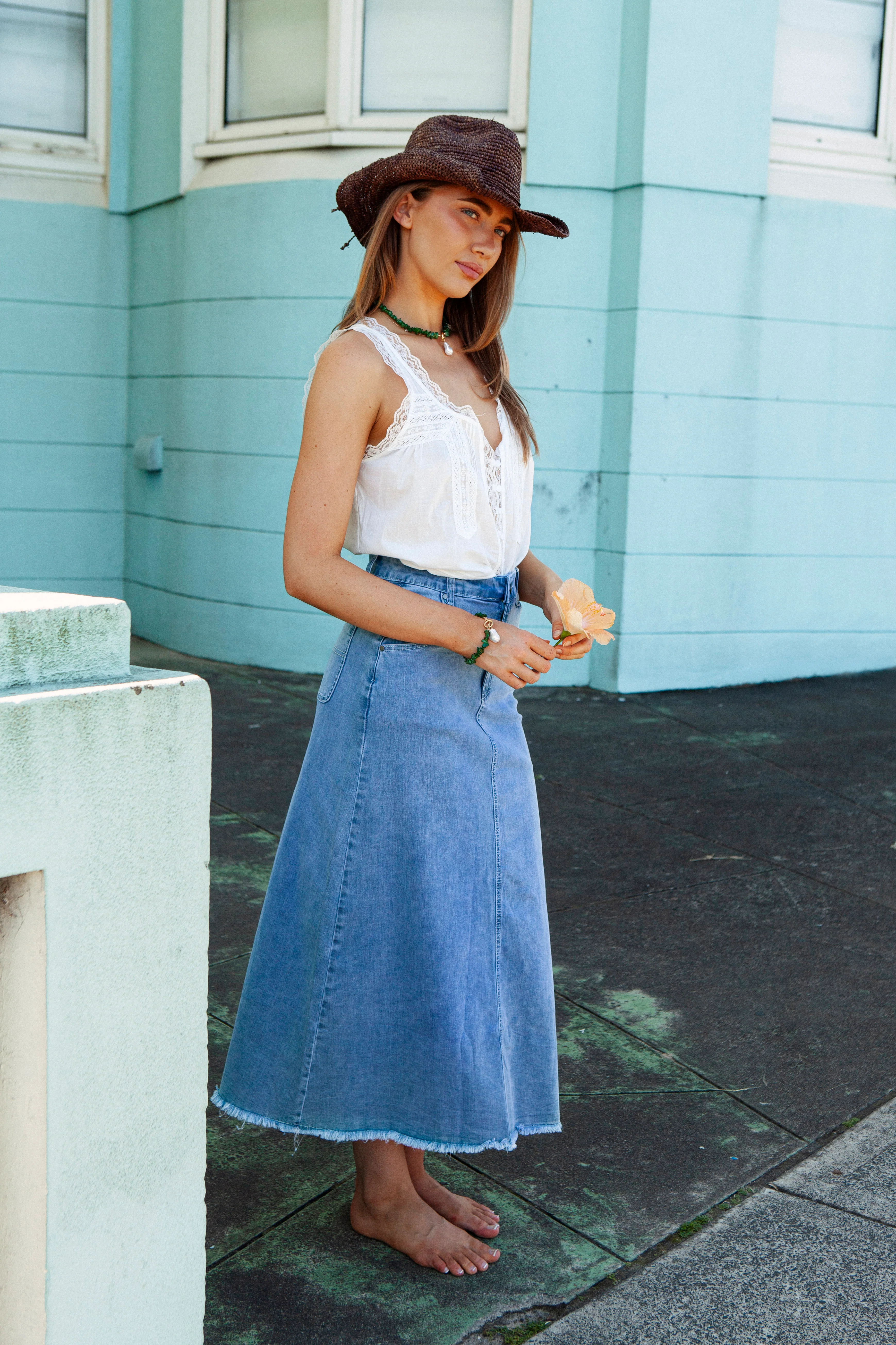 Penny Denim Skirt - Image 4
